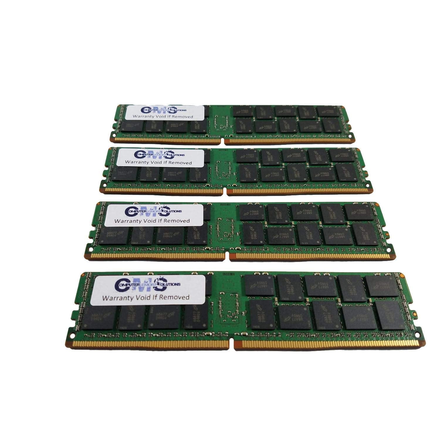 Cms 64Gb (4X16Gb) Ddr4 17000 2133Mhz Ecc Registered Dimm Memory Ram Upgrade Compatible With Dell Poweredge Fc430, Precision Work