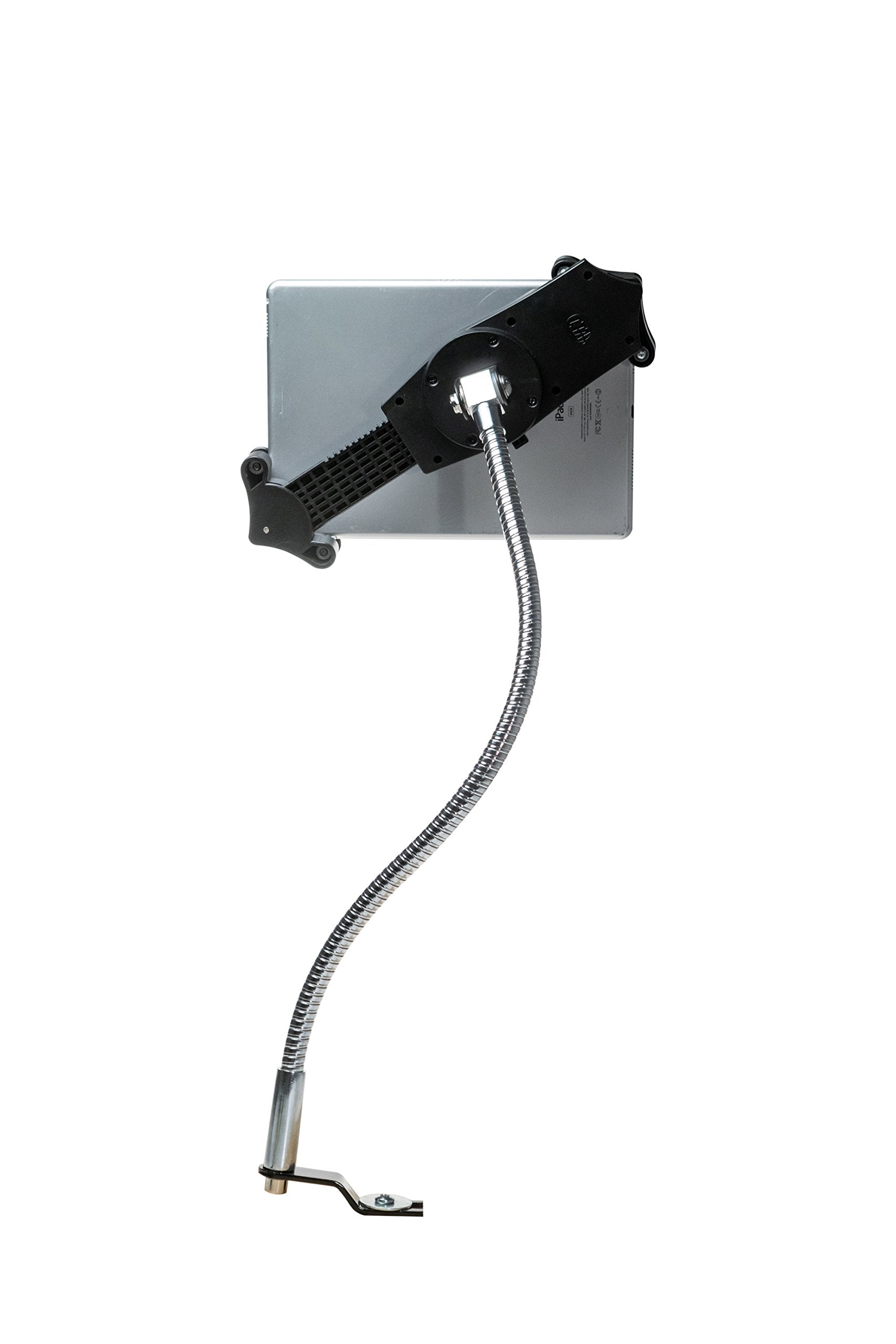 Gooseneck Car Mount - Cta Tilting & 360-Degree Rotating Vehicle Tablet Mount With Gooseneck For Ipad 10Th Gen 10.9 - Ipad 7Th/8/