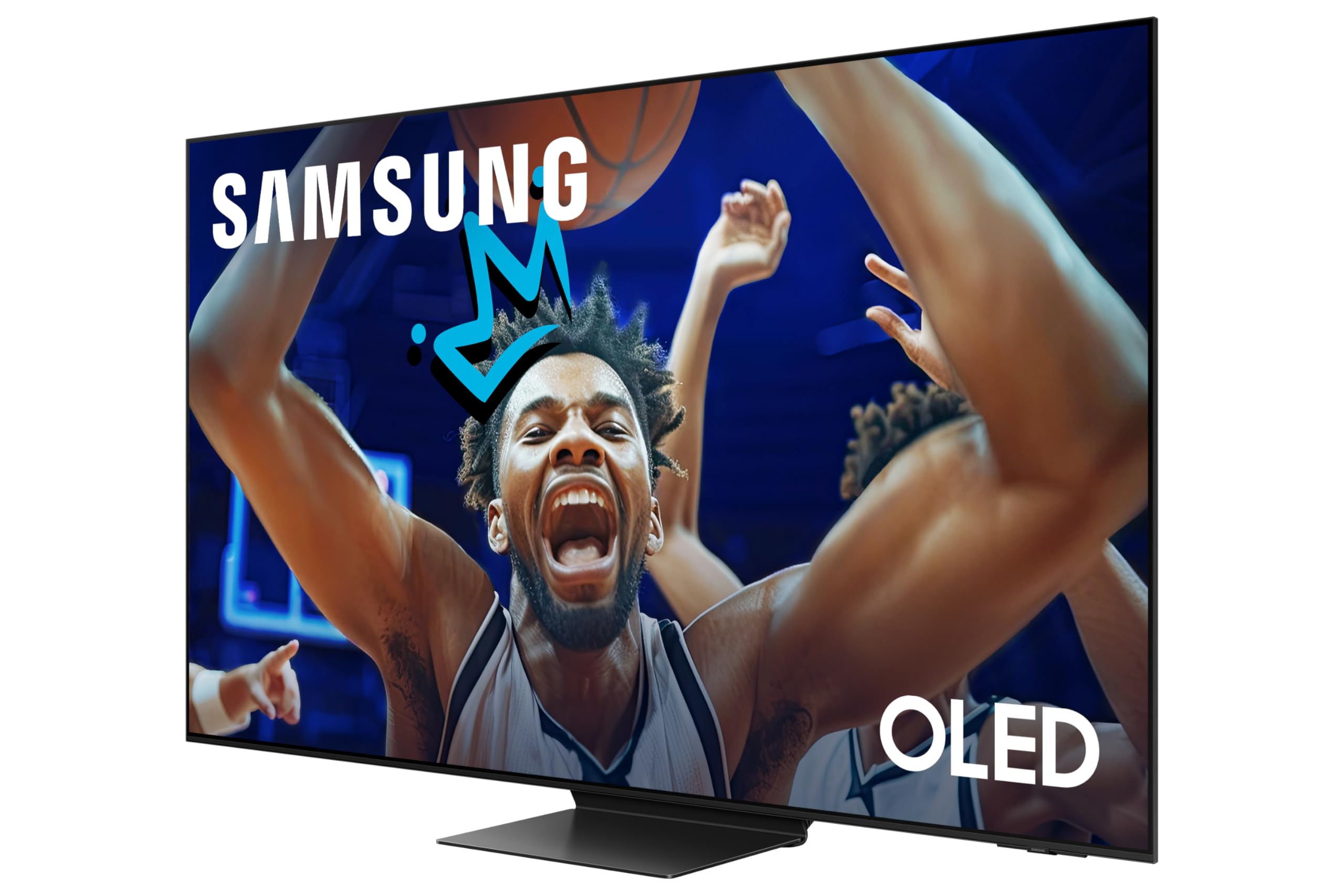 Samsung Qn55S95Dafxza 55 Inch Oled 4K Smart Tv With Dolby Atmos And An Austere 3S-4Khd2-2.5M Iii Series 4K Hdmi 2.5M Cable (2024