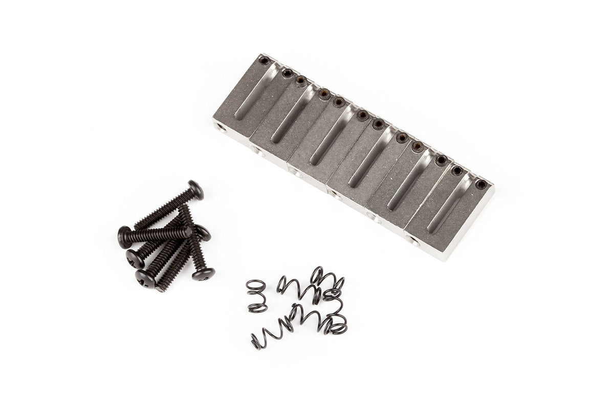 Fender American Series Strat/Tele Bridge Sections/Saddles Powder Coated, Set Of 6