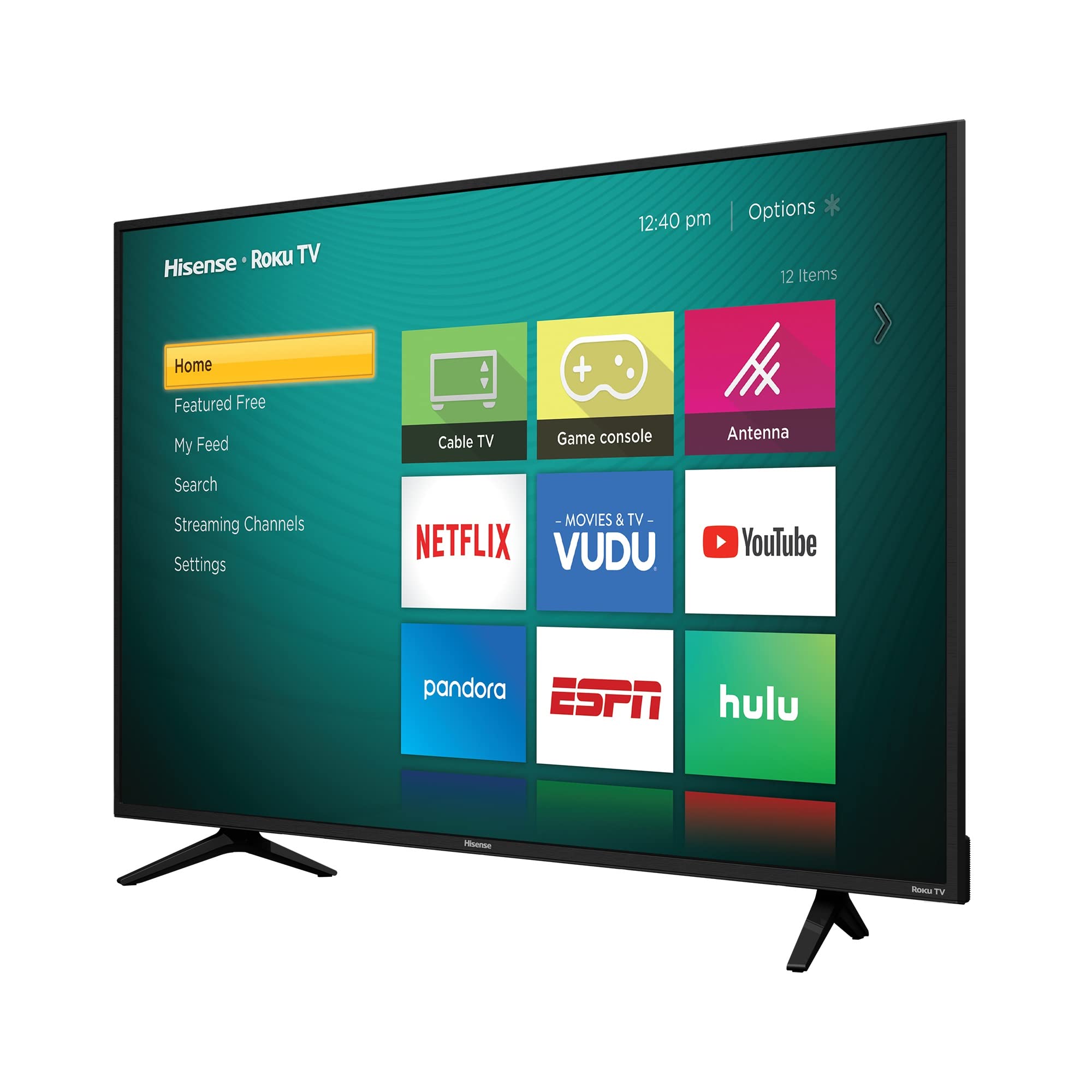 Hisense 65-Inch Class R6 Series 4K Uhd Smart Roku Tv With Alexa Compatibility, Dolby Vision Hdr, Dts Studio Sound, Game Mode (65