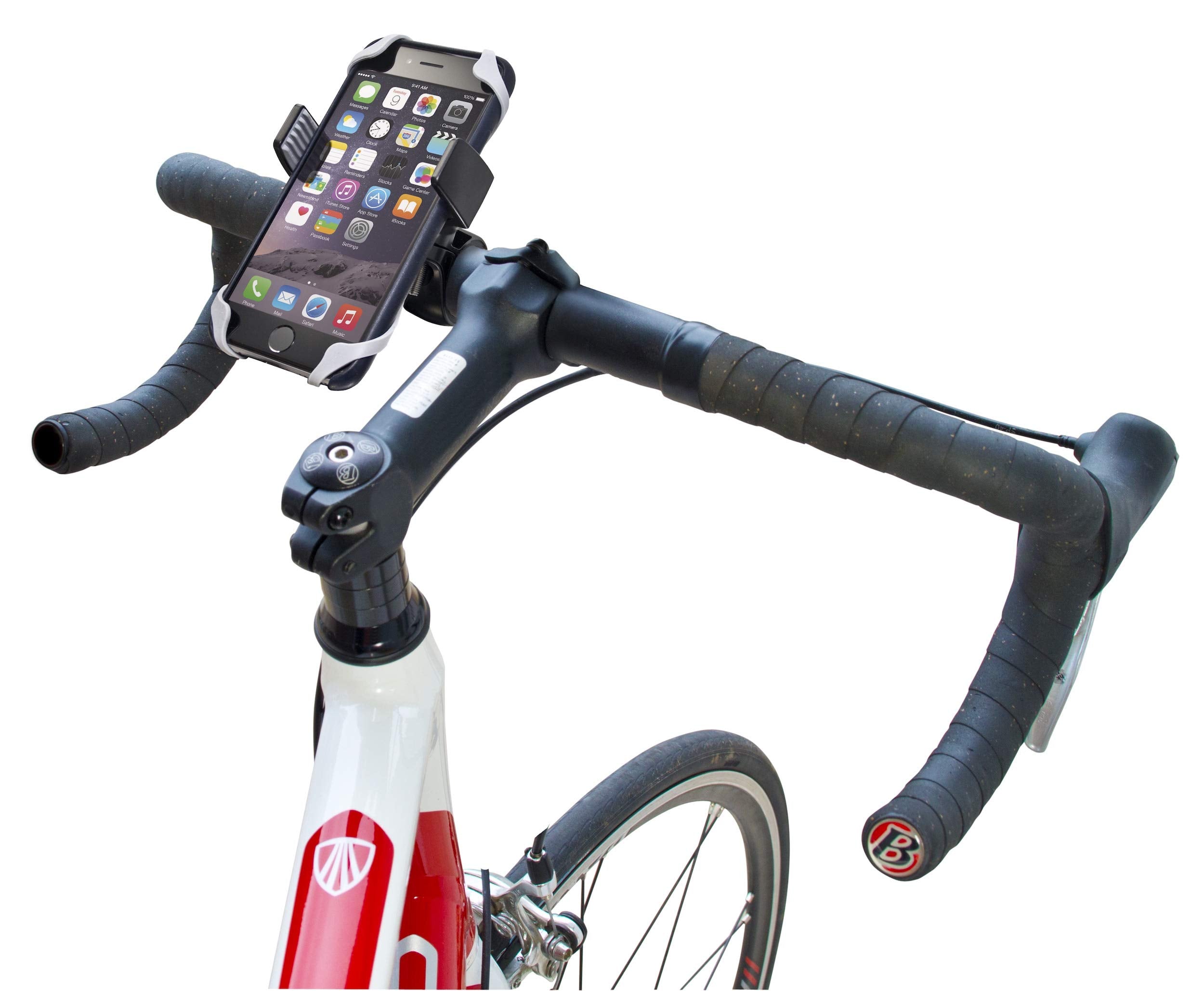 Xventure Mi-T Grip Universal Bike Handlebar Mount For Smartphones Iphone X 8 Plus 7 Se 6S 6 5S 5 Samsung Galaxy S9 S8 S7 S6 S5 N