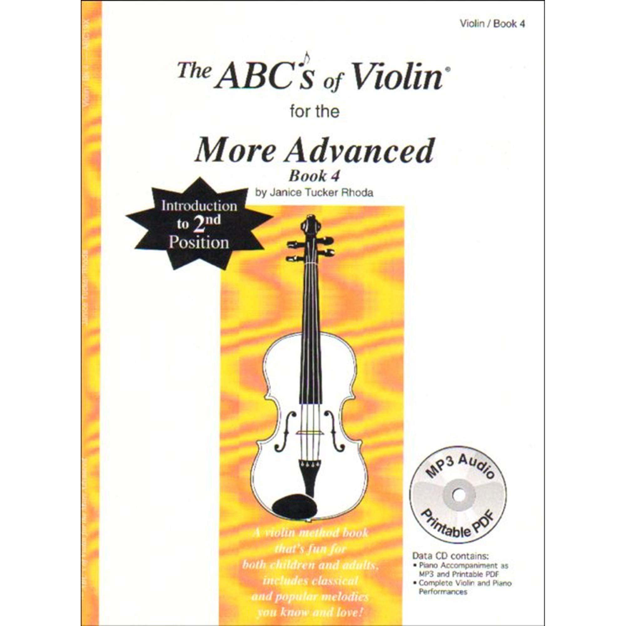 Carl Fischer The ABCs Of Violin for the More Advanced, Bk 4 (Book + CD)