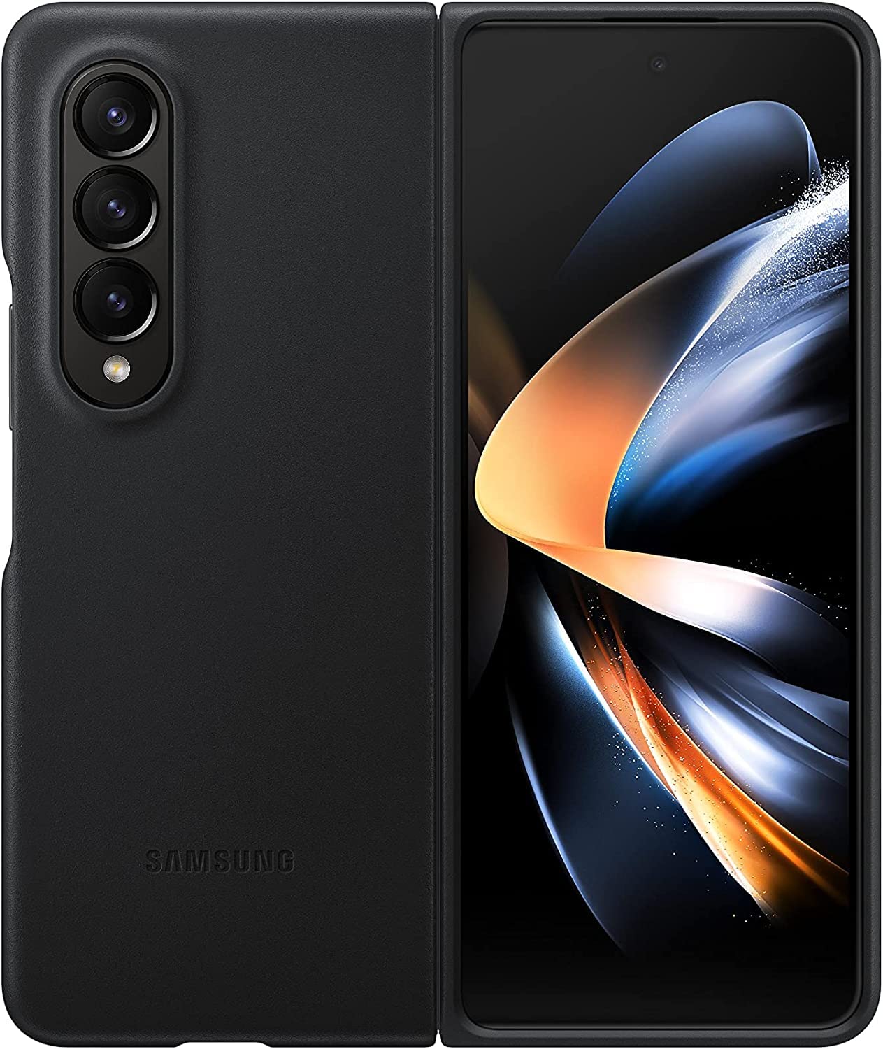 Samsung Galaxy Z Fold 4 Case   Leather Cover, Protective, Premium, Elegant Phone Case With Front And Back Protection, Soft Surfa