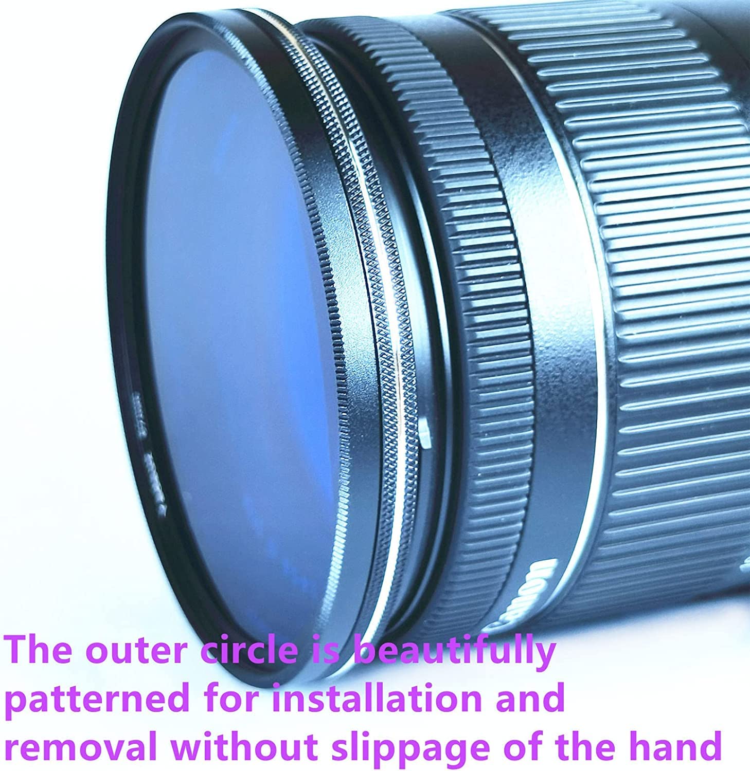 49 To 55Mm Step Up Adapter Ring (49Mm Lens To 55Mm Filter) (49Mm To 55)