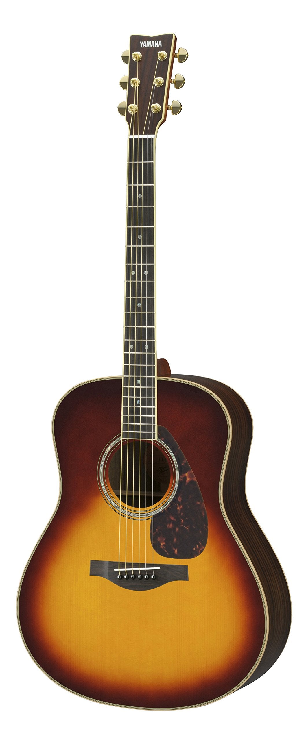 Yamaha L-Series LL16 Acoustic-Electric Guitar with Gig Bag - Brown Sunburst