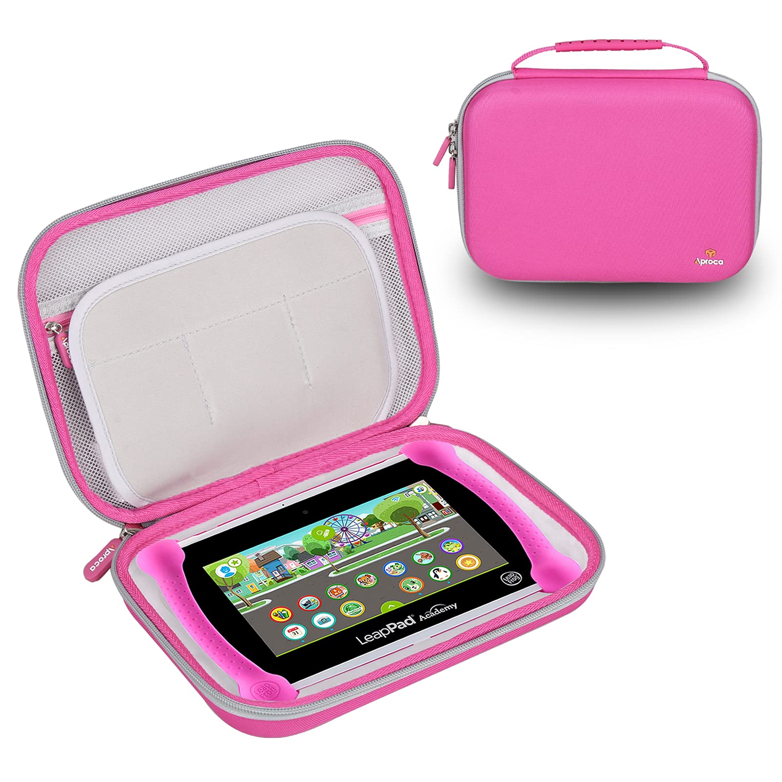Aproca Hard Travel Storage Case, for Leapfrog Epic Academy Edition/Leapfrog LeapPad Ultimate(Pink)