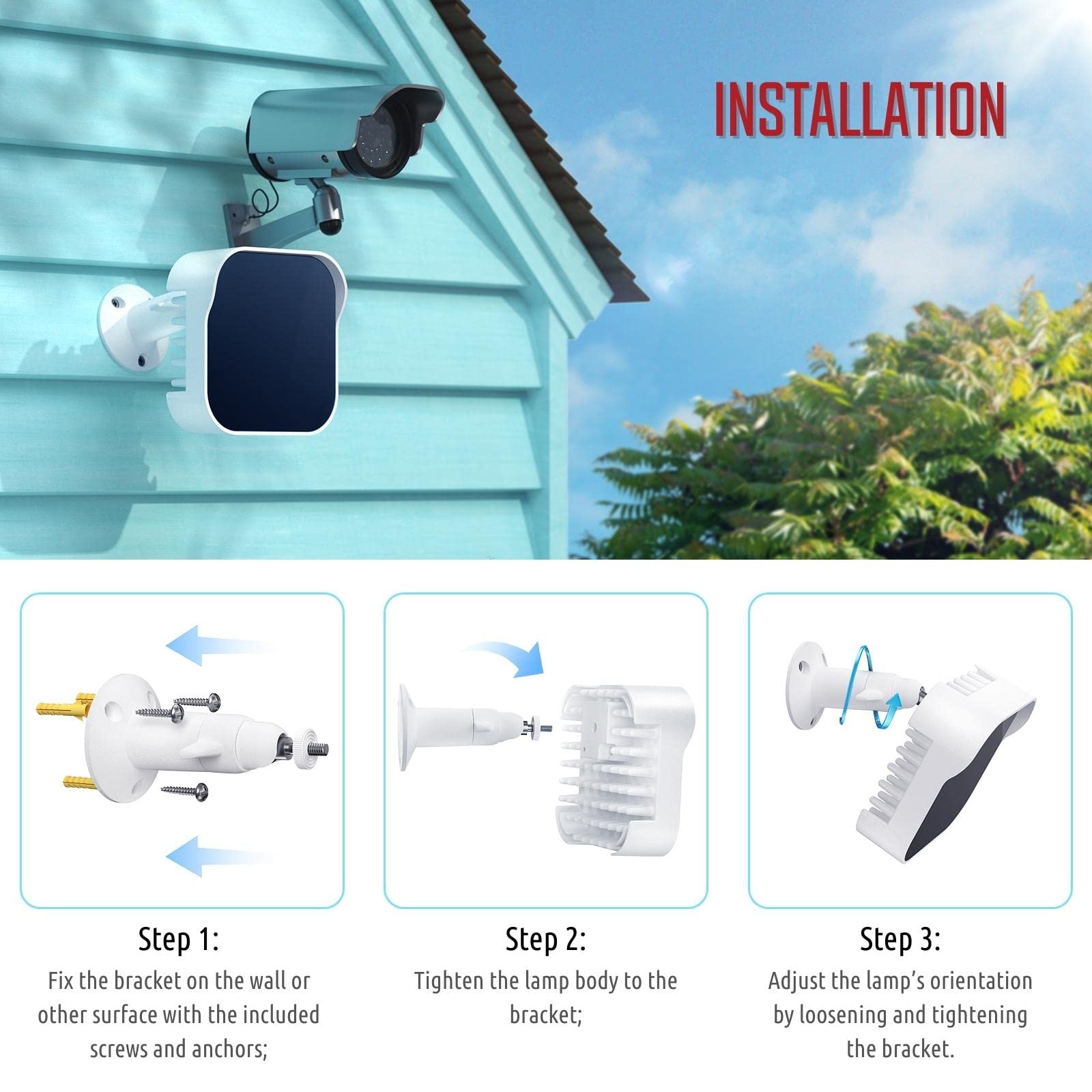 Tendelux Di20 Ir Illuminator | Long Range Infrared Flood Light For Security Camera (W/Power Adapter)