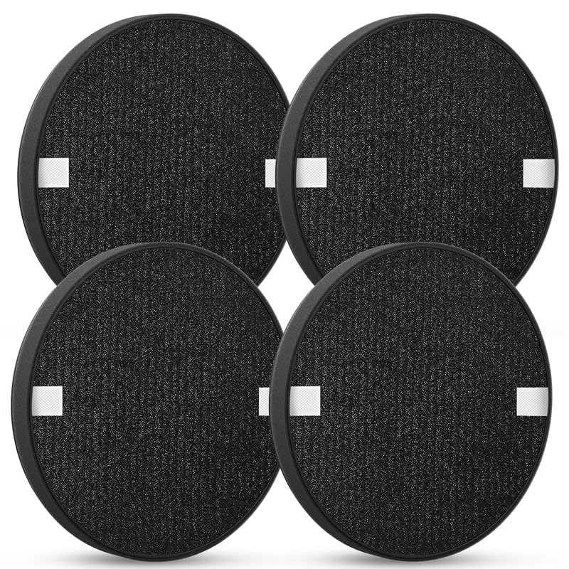 4 Pack Halo H13 True Hepa Replacement Filter, Compatible With Pure Enrichment Purezone Halo Air Puri Fier Model Peairdsk, 2 In 1