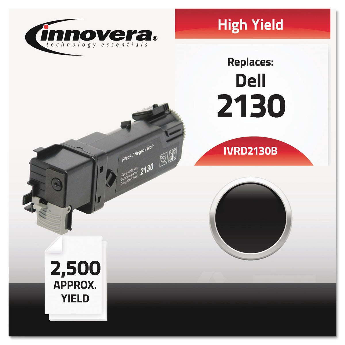 Ivrd2130B   Compatible With 330 1436 2130Cn Toner