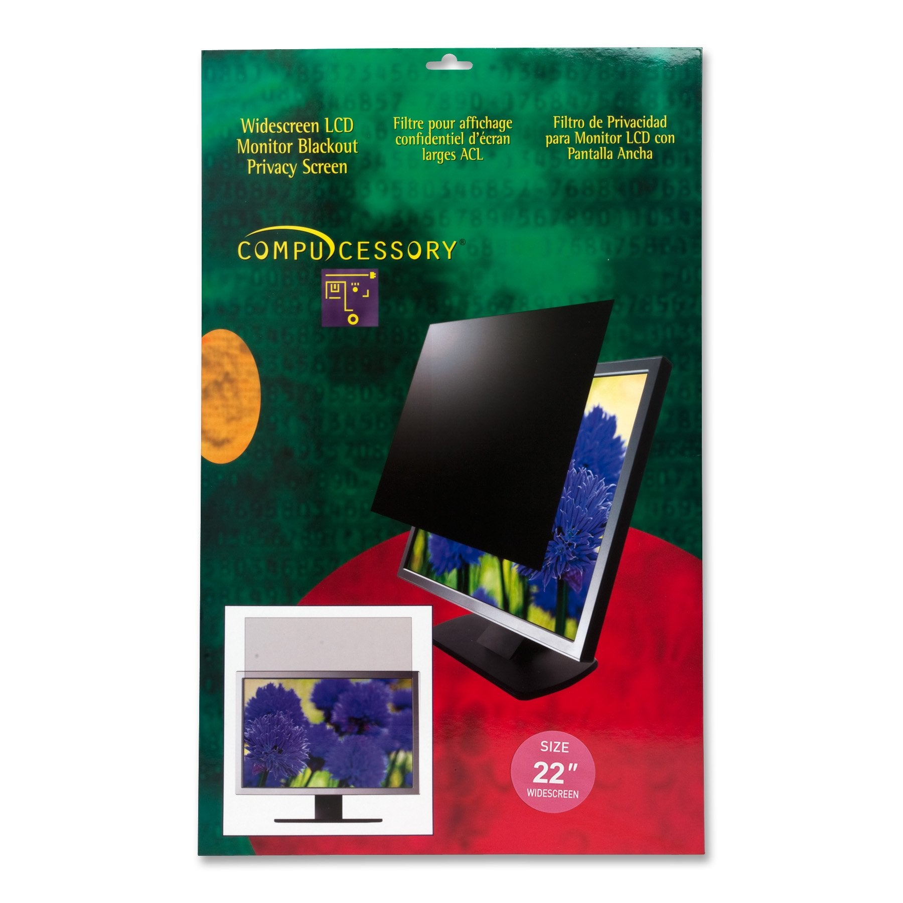 Business Source Polarizing Screen Filter, Black (59351)