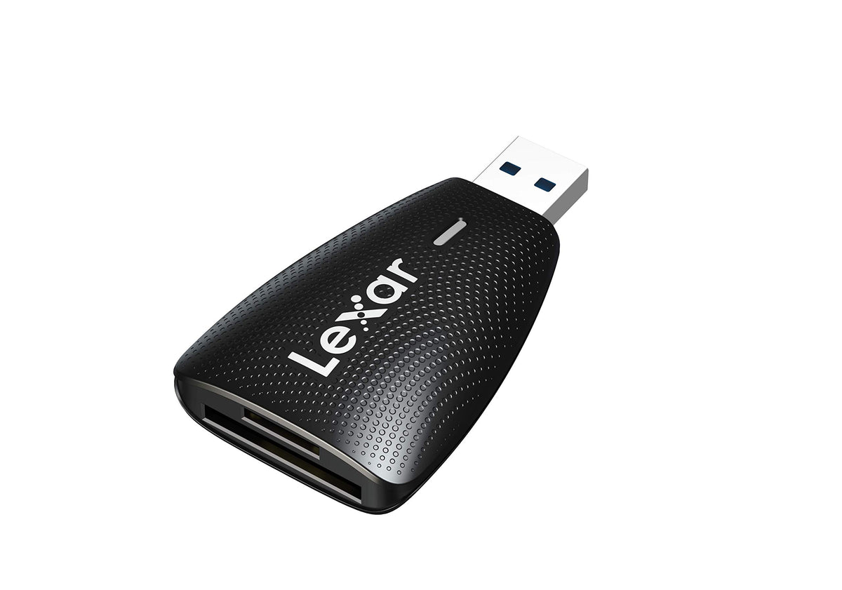 Lexar Multi-Card 2-in-1 USB 3.1 Reader, Works with SD and microSD Cards (LRW450UBNA)