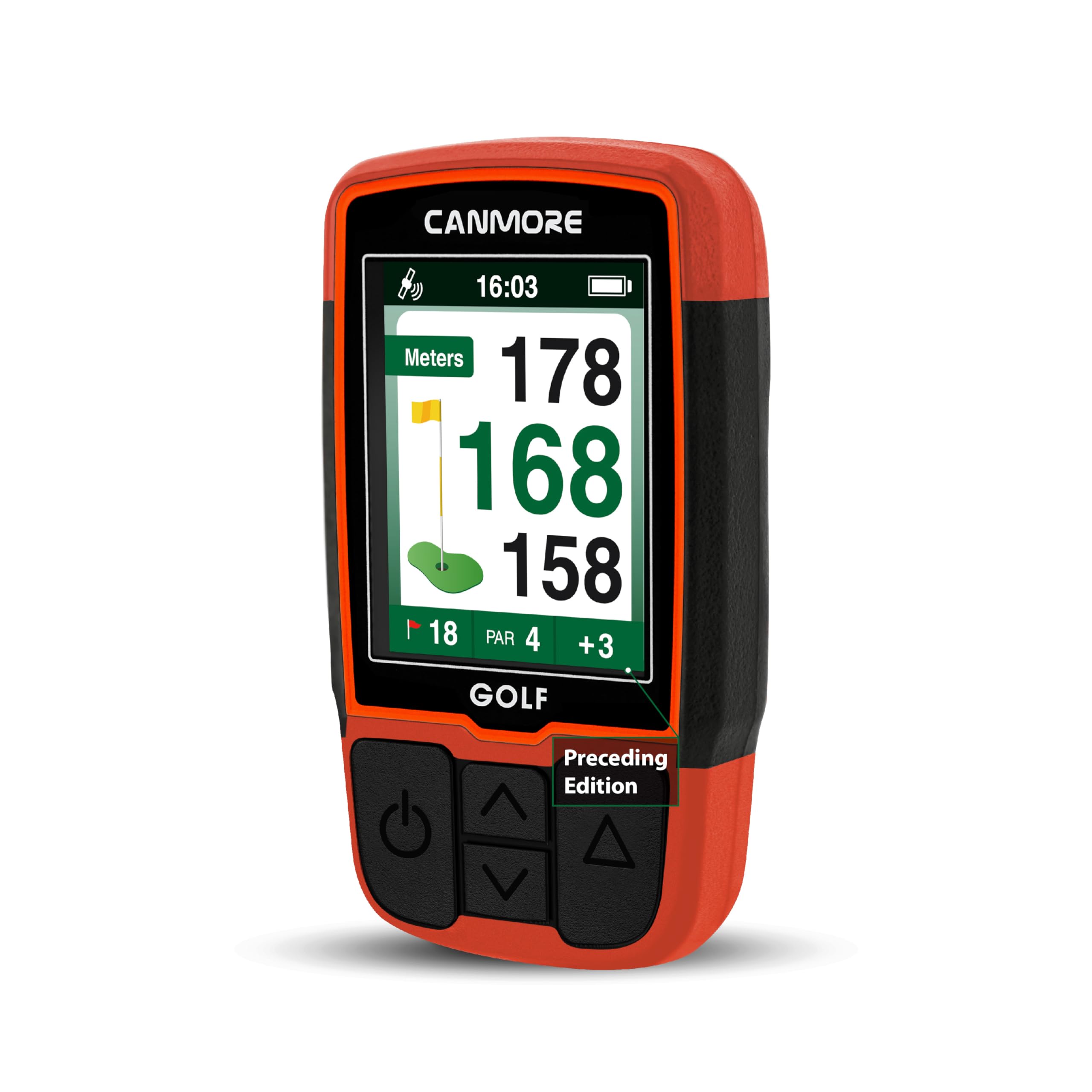 Canmore Preceding Hg200 Handheld Gps Golf Device (Orange_Preceding)