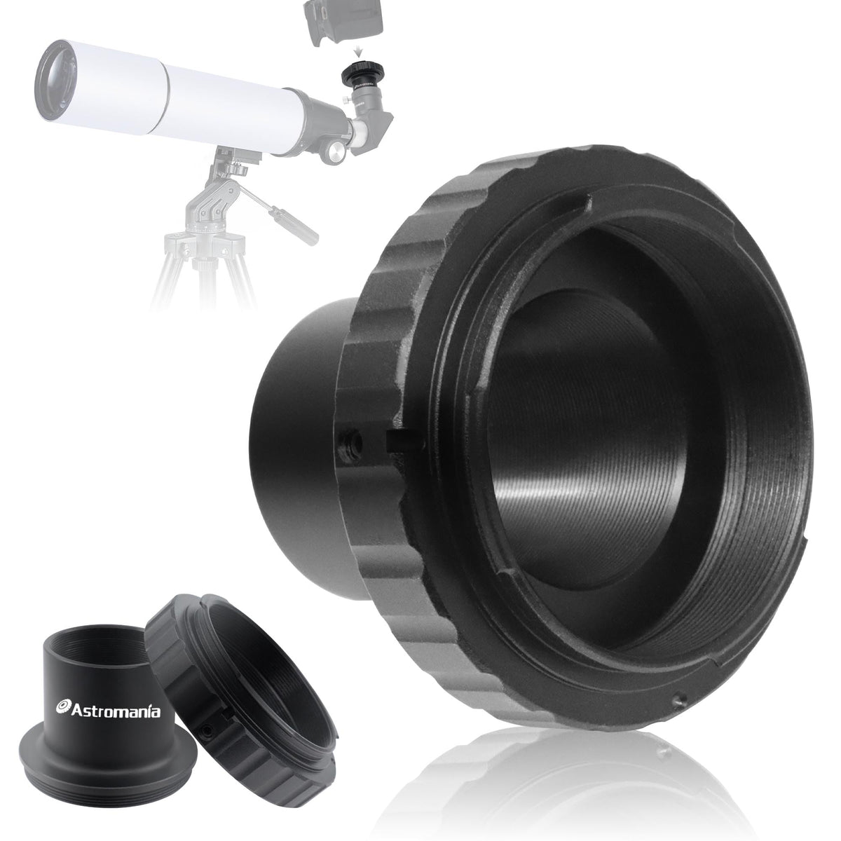 Astromania T Ring And M42 To 1.25'' Telescope Adapter (T Mount) For 42Mm Pentax K Slr/Dslr Telescope Cameras.(For Camera K X, K 