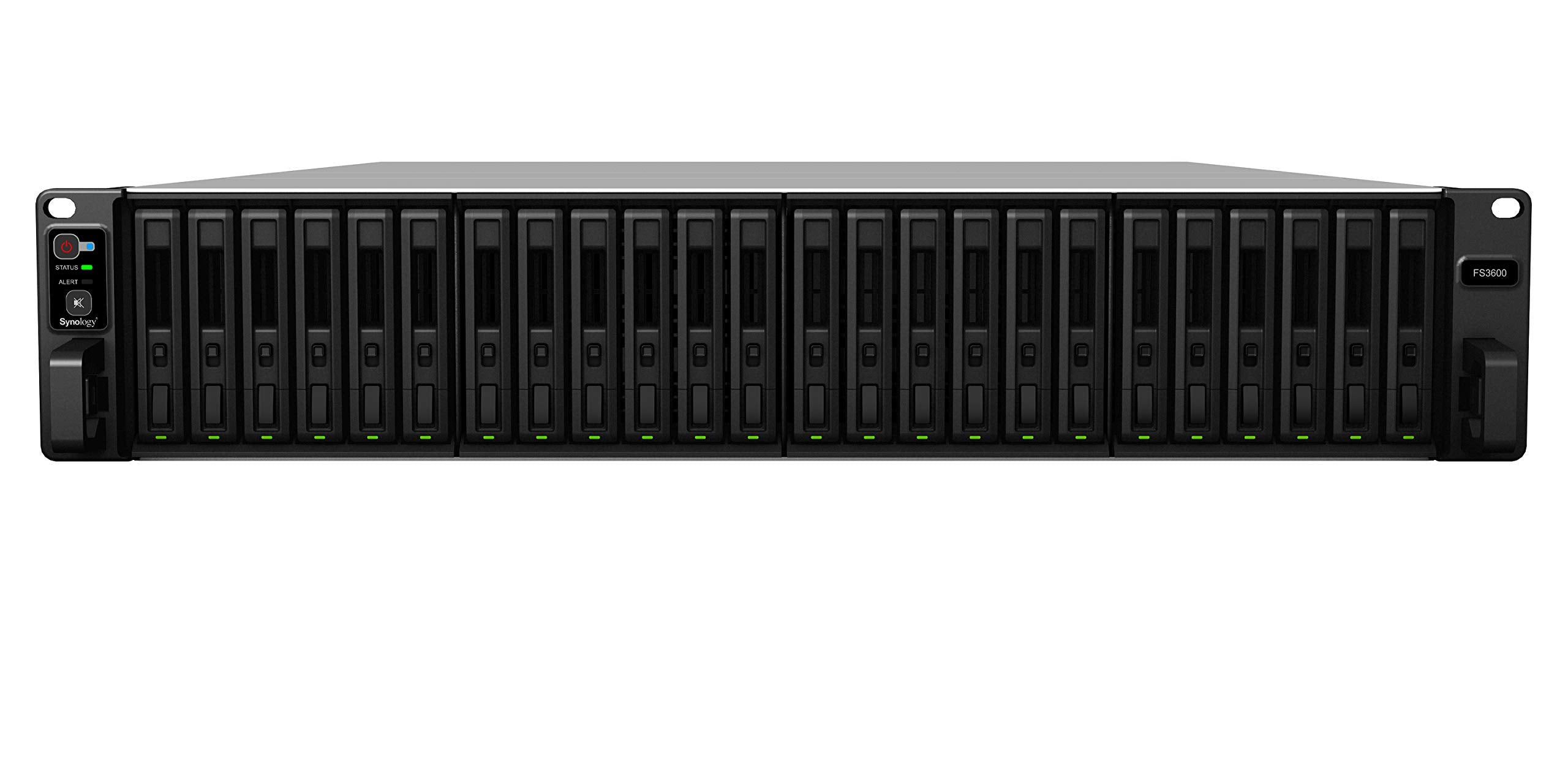 Synology 24 Bay Flashstation Fs3600 (Diskless), 24 Bay; 16Gb Ddr4