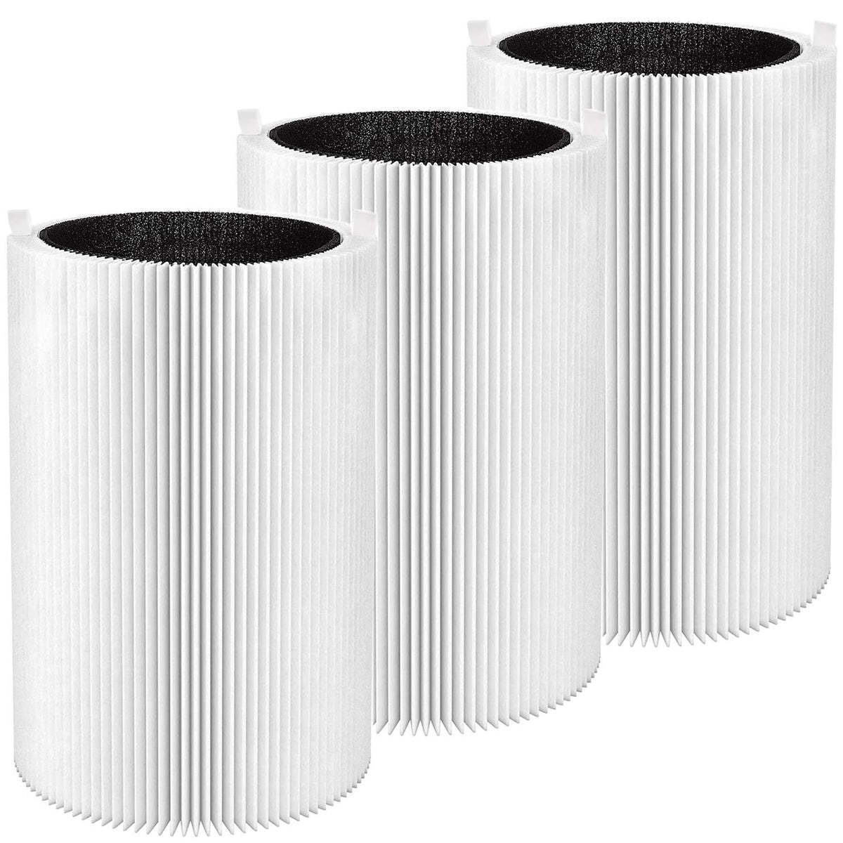 3 Pack Blue Pure 411 Filter Replacement Compatible With Blueair Blue Pure 411 Genuine, 411+, 411 Auto And Mini Air Purifier, Pac