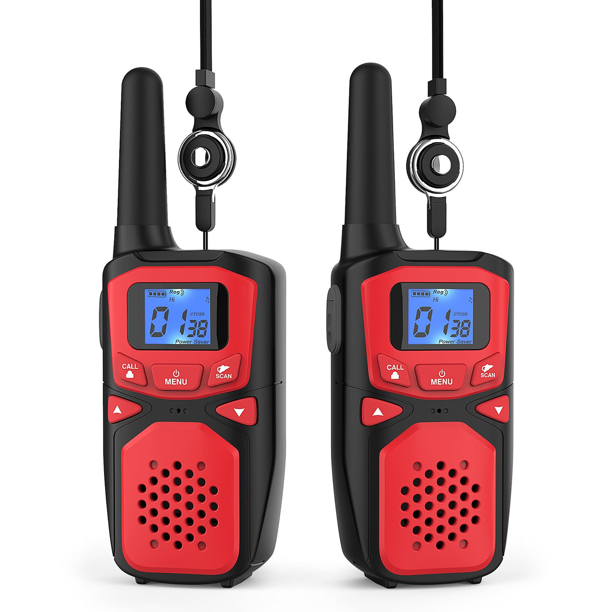 Adult Walkie Talkie Woktok Long Range Rechargeable Portable Two Way Walkie Talkie, Hiking Accessories, Sos Sirens, Noaa Weather