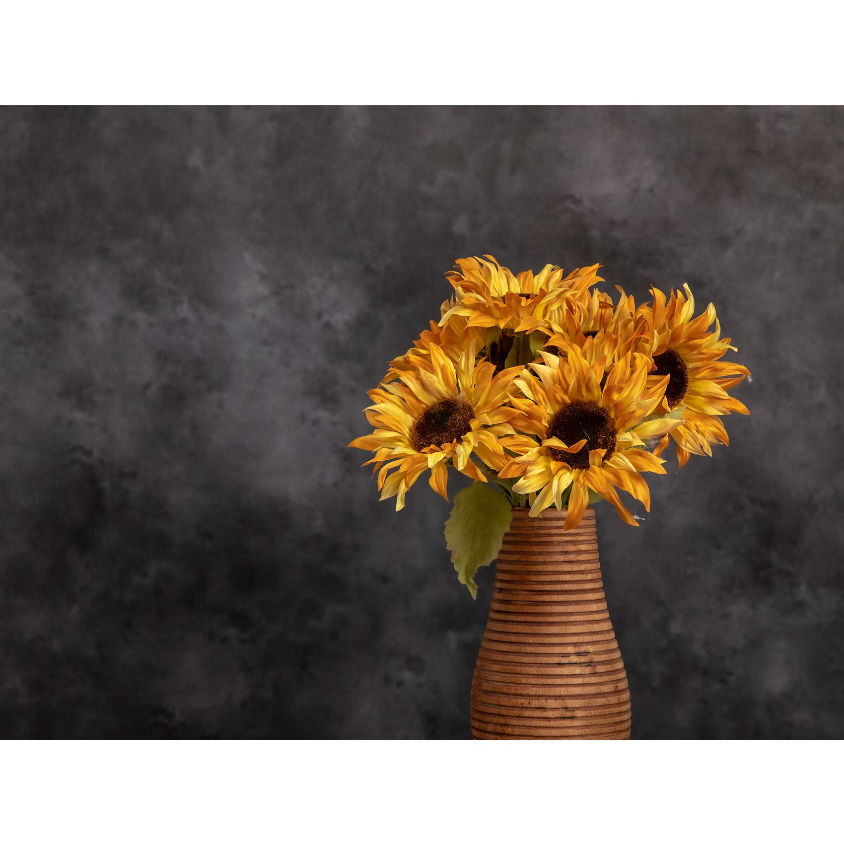 Kate 5X7Ft/1.5M(W) X2.2M(H) Black Photo Backdrop Dark Textured Backgrounds Portrait Photography Studio Prop