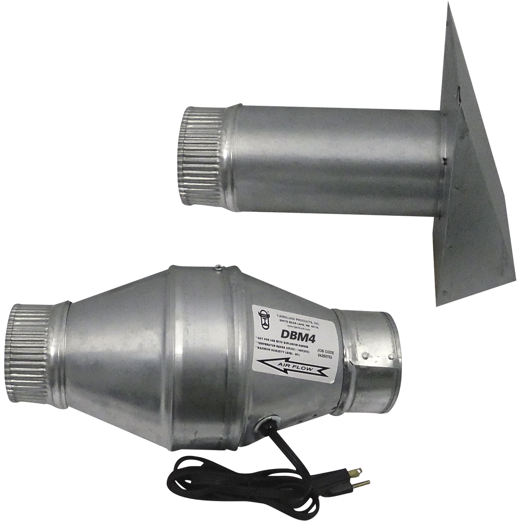 Tjernlund Fai4 Fresh Air Intake Fan With Hood