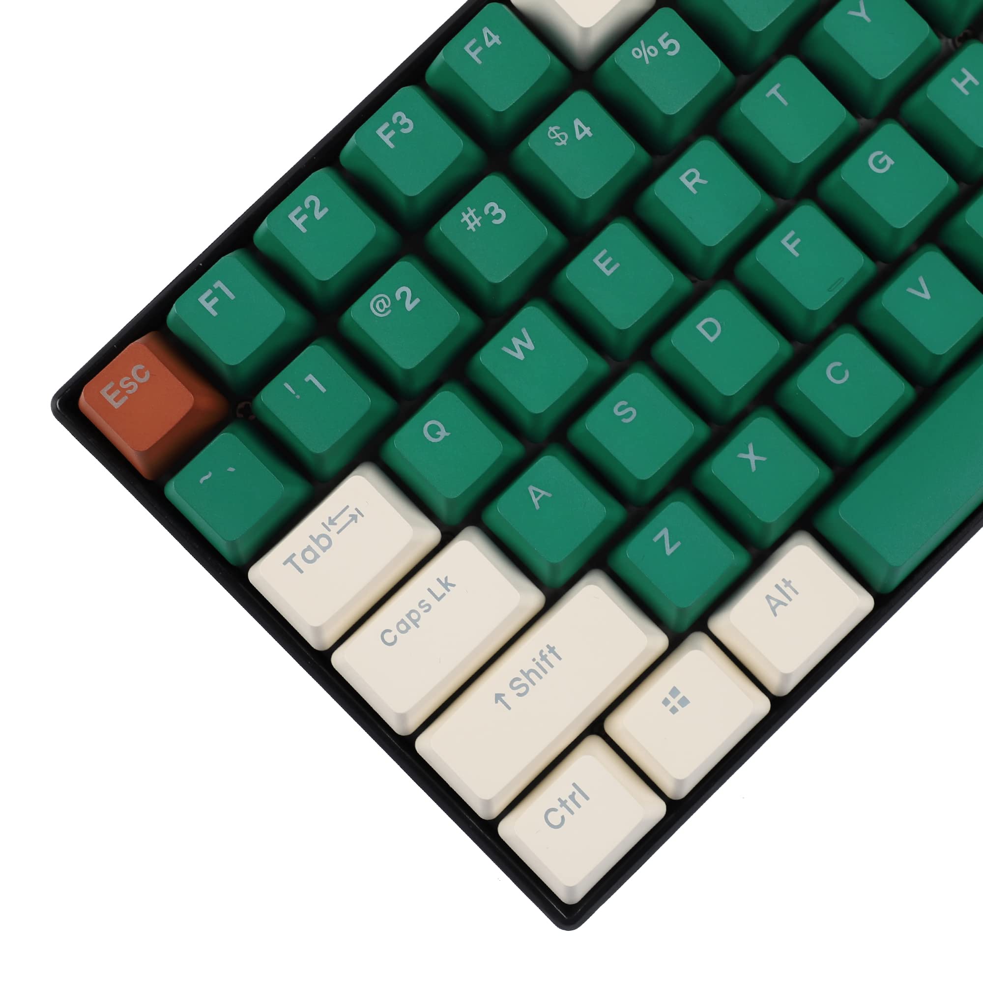 Ymdk Double Shot 108 Dyed Pbt Shine Through Oem Profile Keycap Rainbow Carbon Sunset Backlit Keycaps For Mx Switches Mechanical