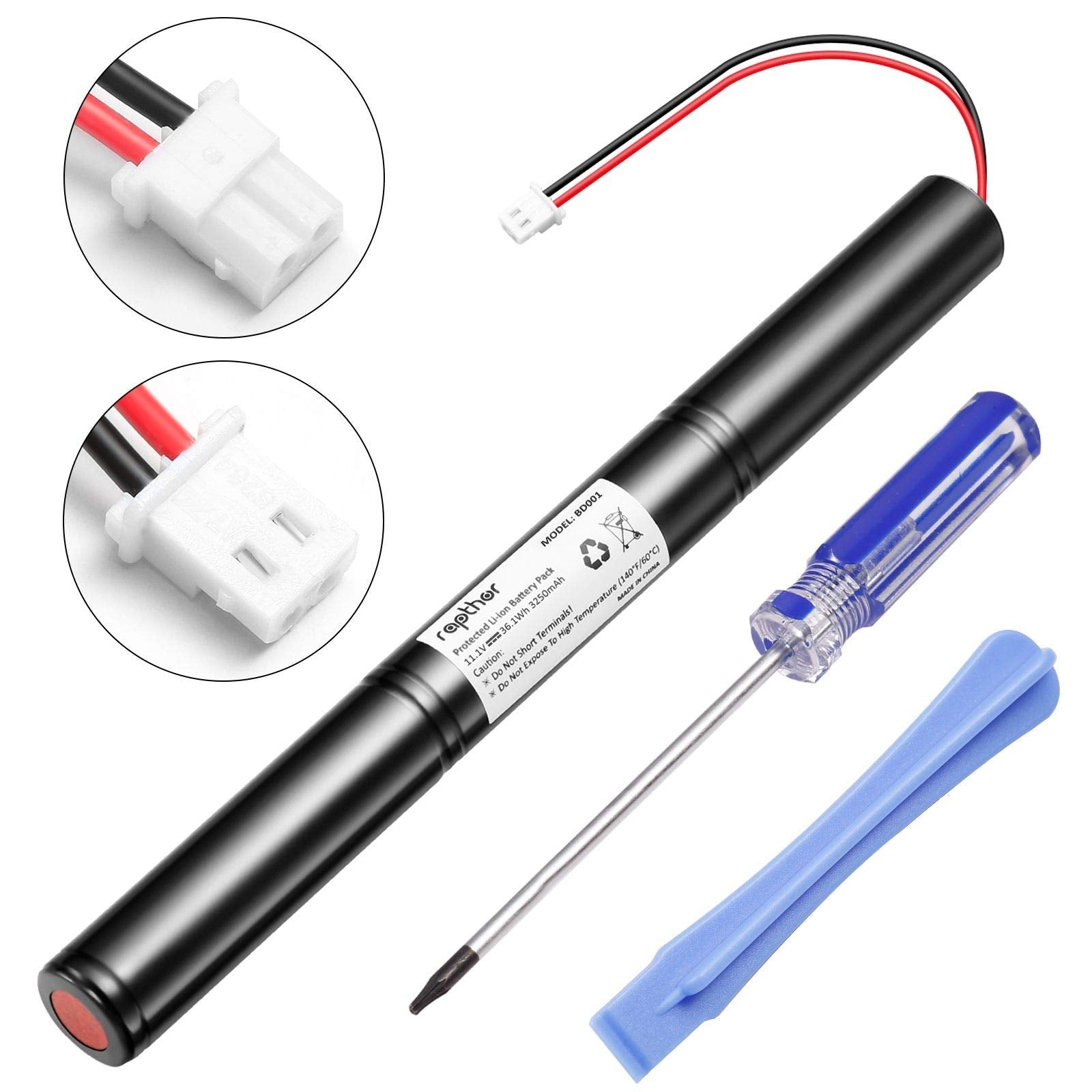 Rapthor 3250Mah High Power Replacement Battery For Jawbone Big Jambox Wireless Bluetooth Speaker J2011 03 Us Easy To Install