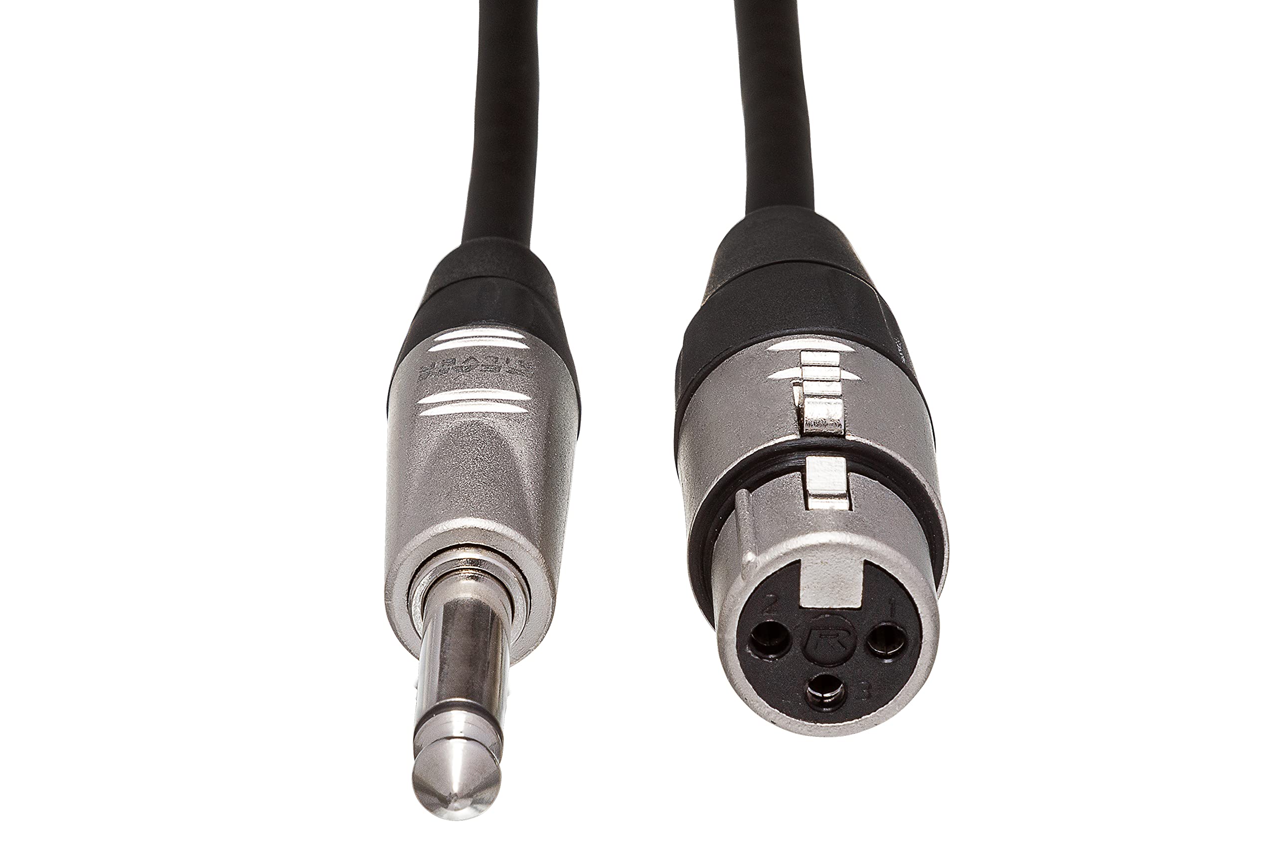 Hosa HXP005 Pro Unbalanced Interconnect, REAN XLR3F to 1/4 in TS, 5 ft