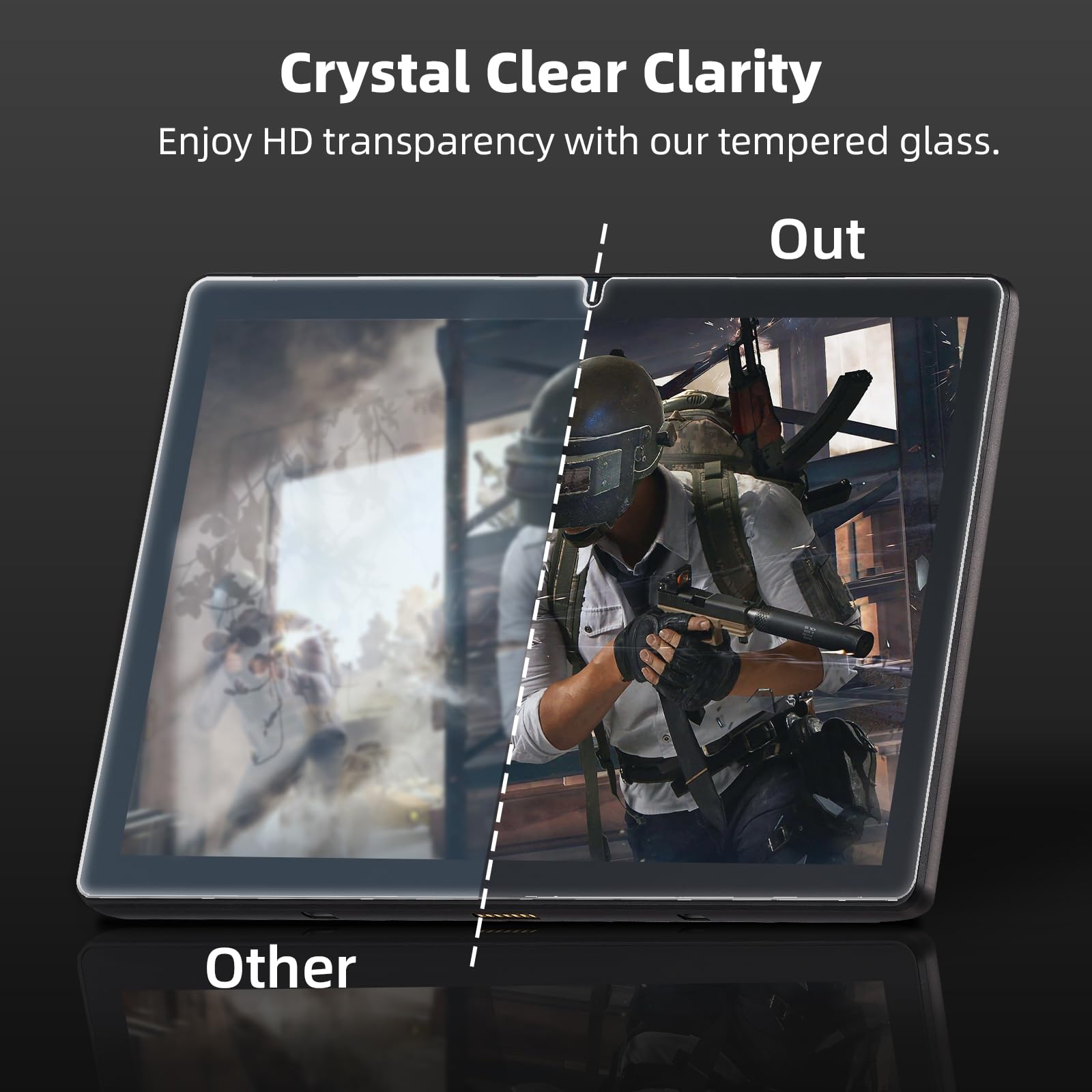 3 Pack Onn 10.1 Inch Tablet Screen Protector,10.1'' Tempered Glass Screen Protector For Onn 10.1 Tablet (2022, 3Rd Gen),Anti Scr