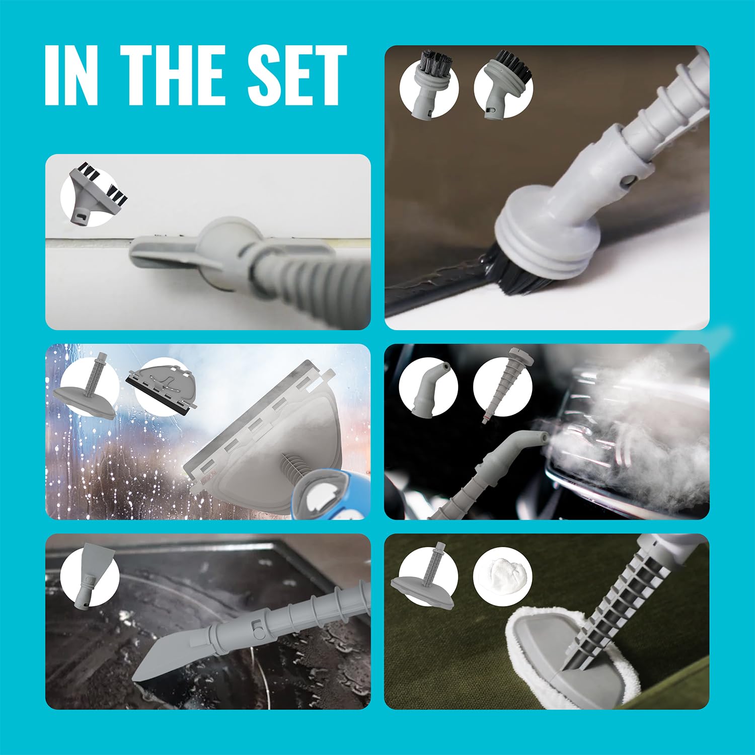 Pursteam 10-In-1 Steam Mop, Floor Steamer With Detachable Handheld Steam Cleaner For Tile, Hardwood Floors