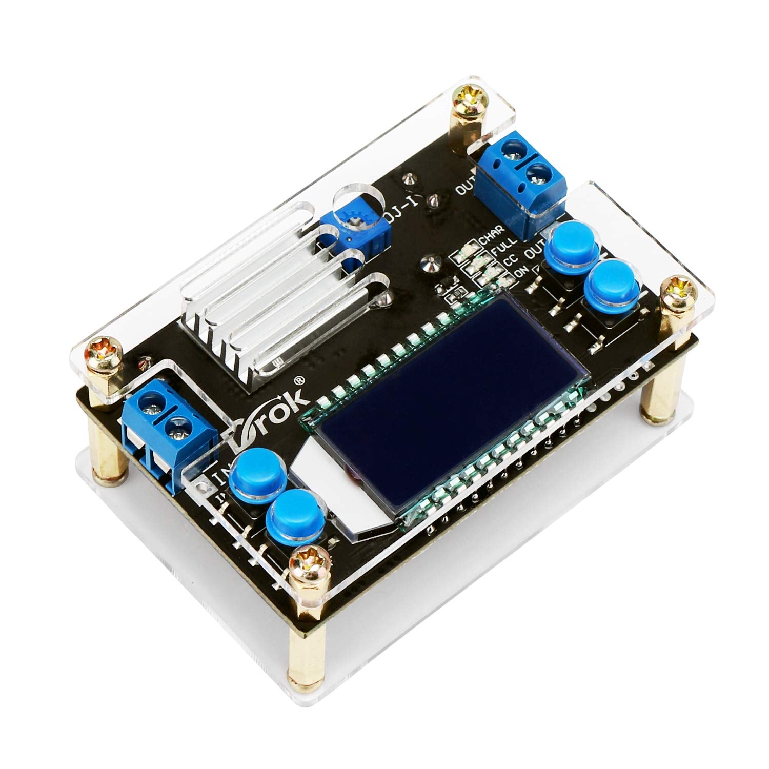 Drok Buck Converter 12V To 5V, Voltage Regulator Board Dc 6.5 36V 24V Step Down To Dc 1.2V 32V 12 V Volt Transformer Reducer 4.5