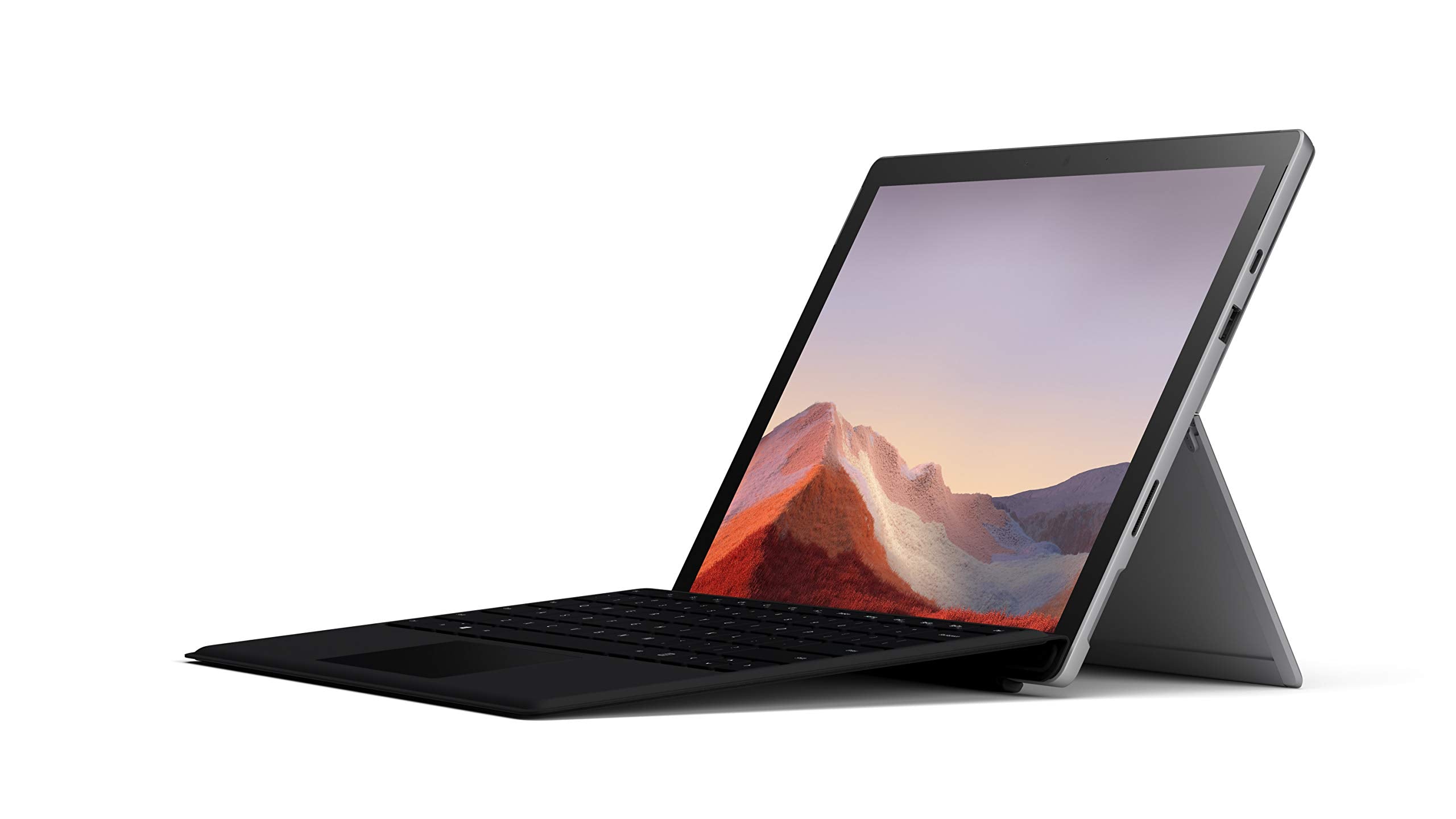 Microsoft Surface Pro 7 - 12.3 Touch-Screen - 10th Gen Intel Core i5 - 8GB Memory - 256GB SSD - Platinum with Black Type Cover