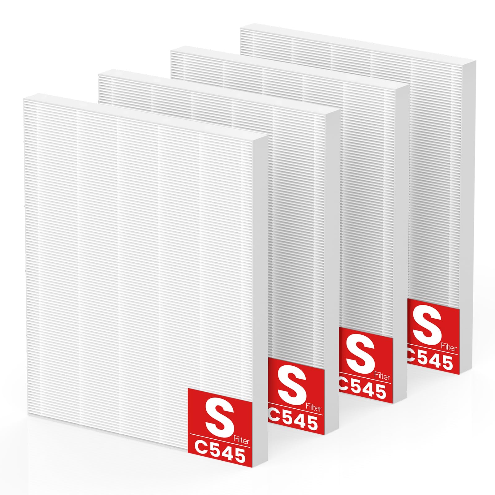 C545 Replacement Filter H13 Grade True Hepa Compatible With Winix C545 Air Purifier, For Winix Filter S, Part 1712 0096 00 And 2