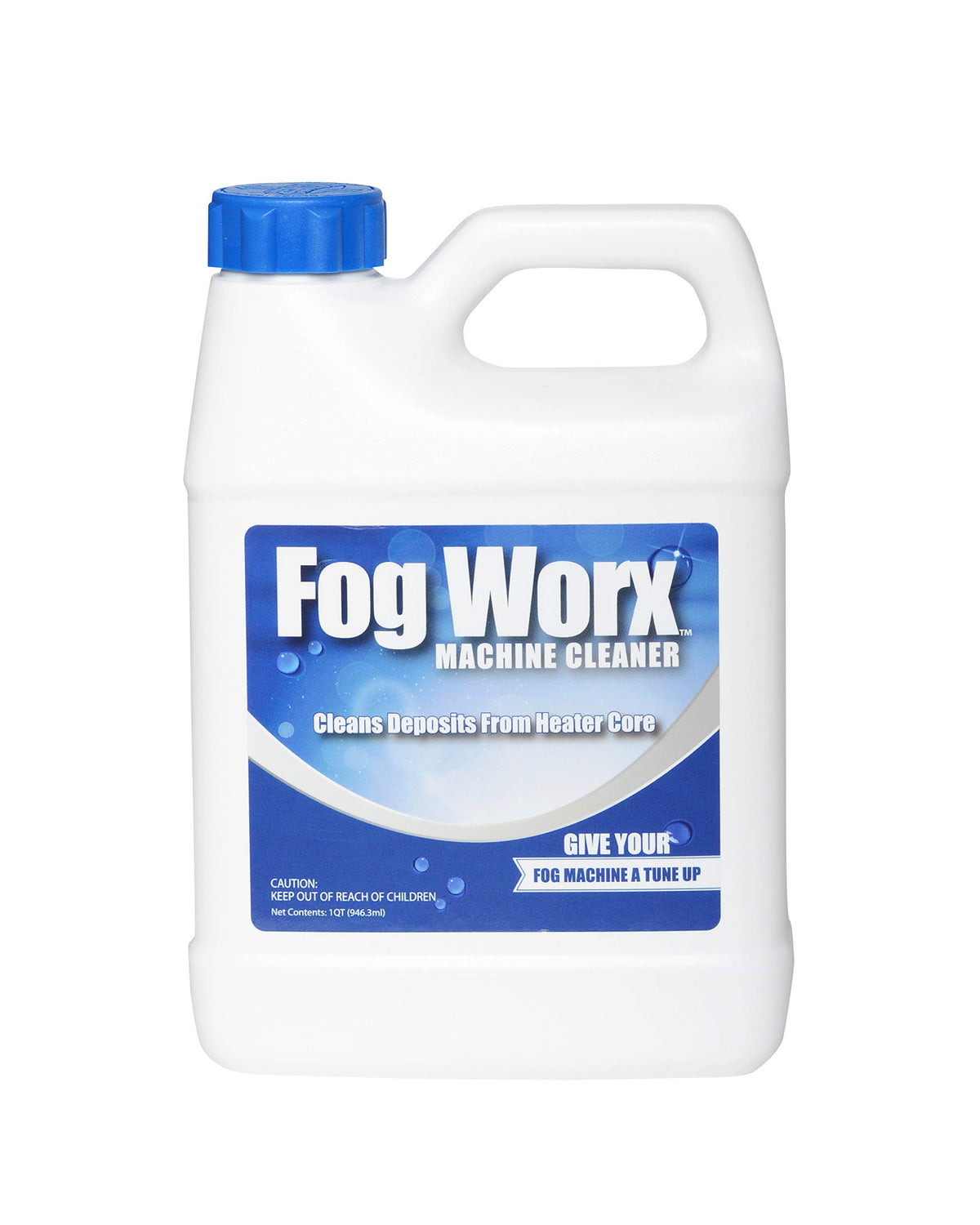 Fogworx Fog Machine Cleaner 1 Quart, Maintains Performance And Extends Life Of Water Based Machines