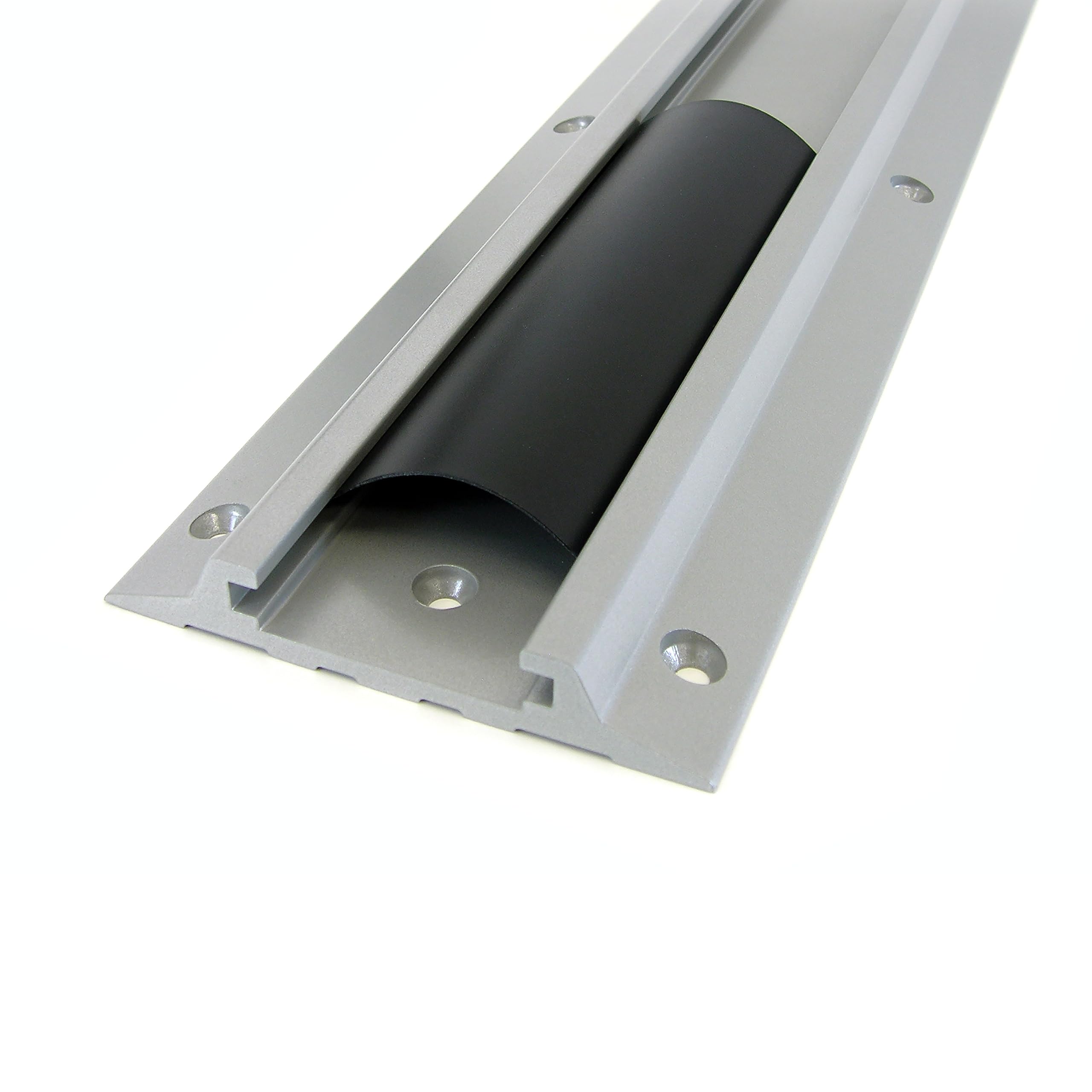 Ergotron � 10 Inch Wall Track � Add on for Wall Monitor Arms and CPU Holders � Silver, 10 Inch