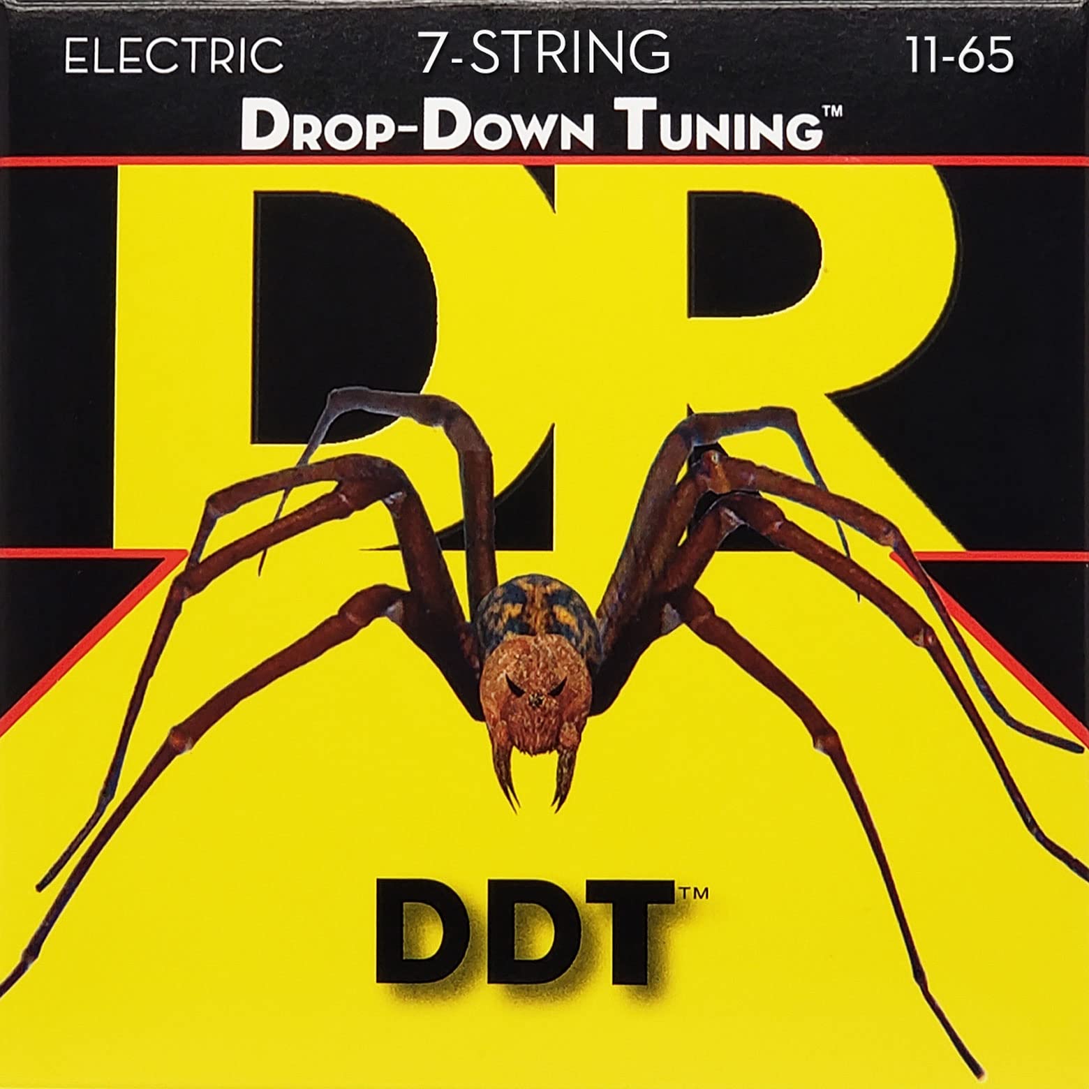 Dr Handmade Strings Dr Ddt : Drop Down Tuning 7 St Ex Heavy Electric Guitar Strings (Ddt7 11)