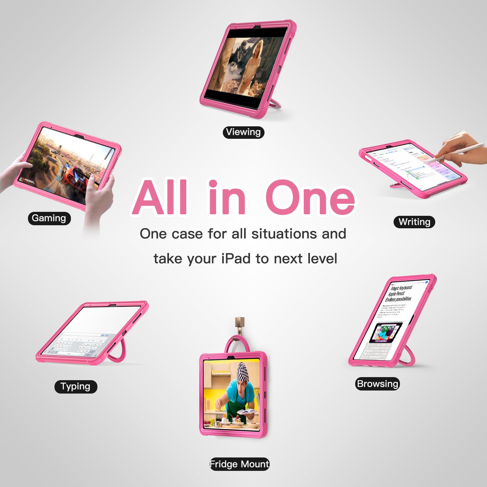 Batyue Ipad 10Th Generation Case   Shockproof Protection Cover For 2022 10.9 Inch Ipad (10Th Generation) With Pencil Holder/ 360