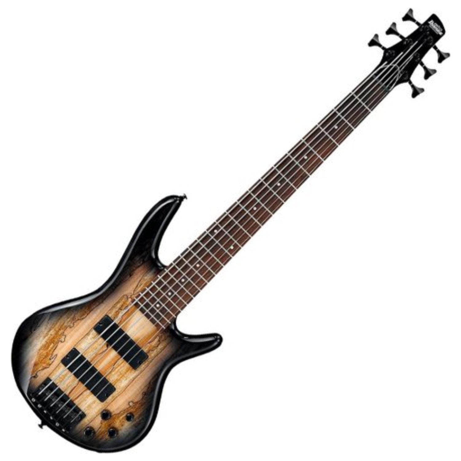 Ibanez Gsr206Sm Ngt Natural Grey Burst Spalt Top 6 String Electric Bass