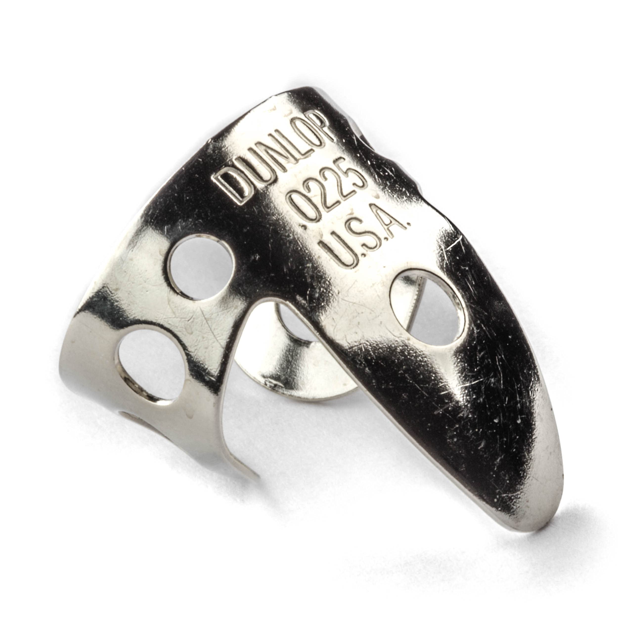 Jim Dunlop 33R.0225 Nickel Silver Fingerpicks, .0225'', 20/Tube