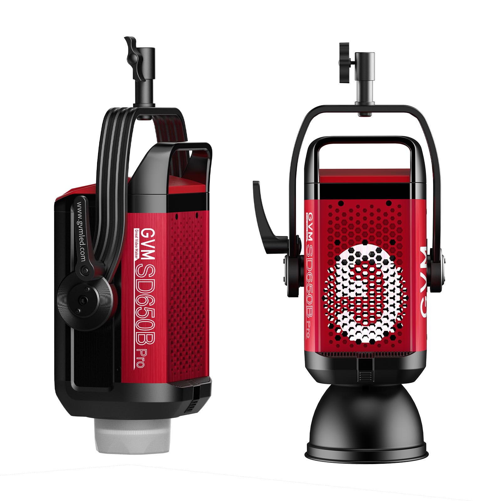 Gvm Pro Sd650B 650W Led Video Light, Studio Light With Bowen Mount, 81300Lux/M Photography Lighting Kit With 45 Standard Cover,