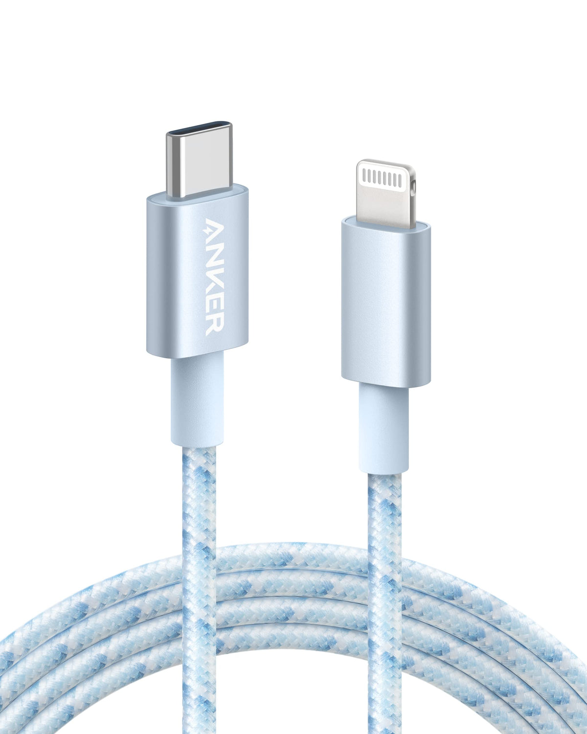Anker New Nylon Usb C To Lightning Charging Cord For [6Ft Mfi Certified] For Iphone 13 13 Pro 12 Pro Max 12 11 X Xs Xr 8 Plus, A
