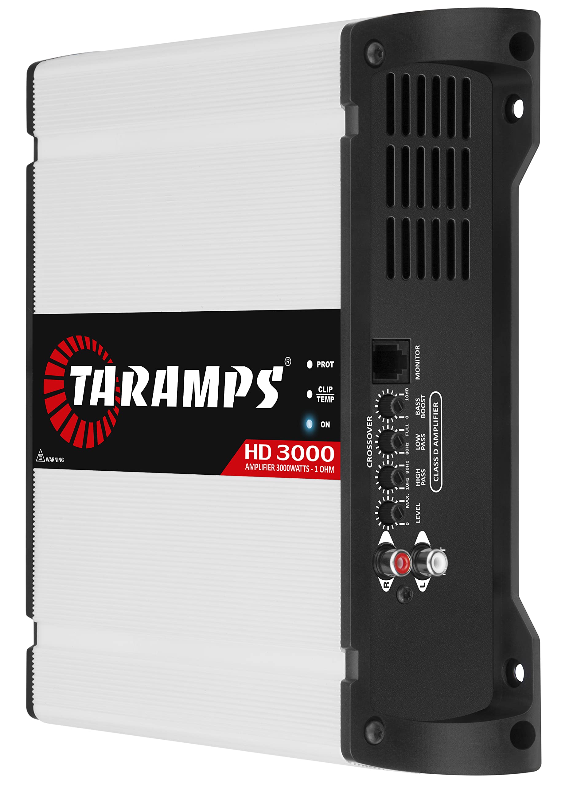 Taramps Hd 3000 1 Ohm 1 Channel 3000 Watts Rms Max, Full Range Car Audio, Monoblock, Led Monitor Indicator, Class D Amplifier, C