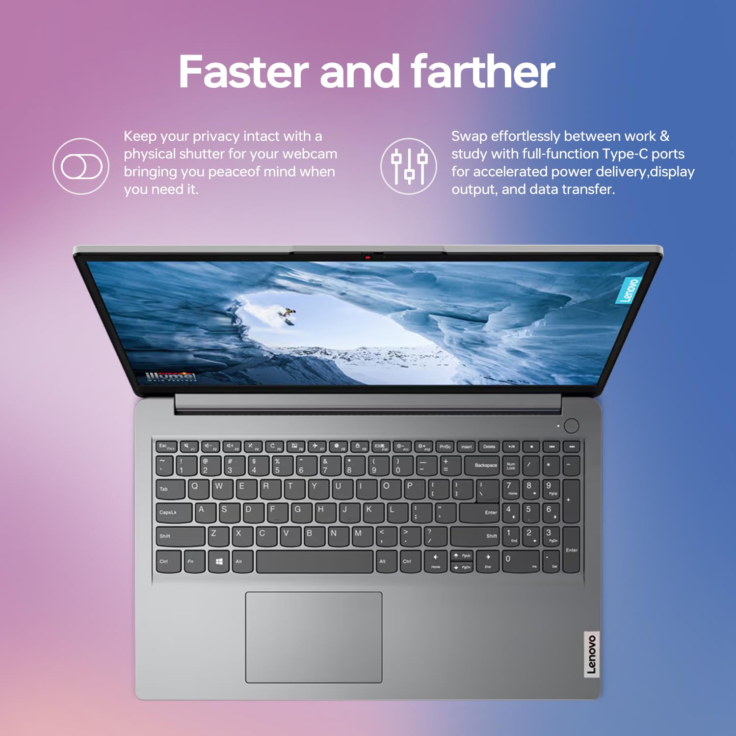 Lenovo Ideapad High-Performance Laptop, 15.6 Fhd, Intel Celeron N4500, 8Gb Ram, 128Gb Emmc+128Gb Ssd, Wi-Fi 6, Windows 11 Home,
