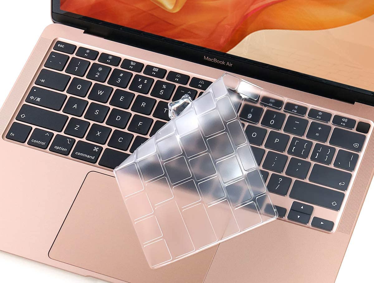 Casebuy Premium Ultra Thin Keyboard Cover For Macbook Air 13 Inch 2021 2020 Model A2179 A2337 M1 Chip, Macbook Air 13 Inch Acces