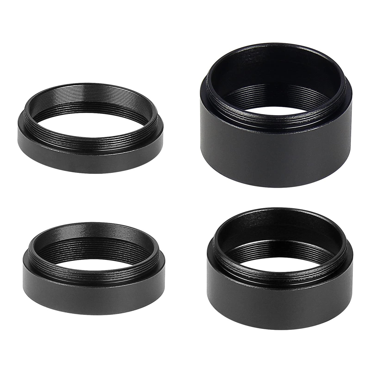Celticbird T2 Thread Spacer Ring/Extension Tube Kit   M42X0.75 On Both Sides   Length 7Mm 10Mm 15Mm 20Mm