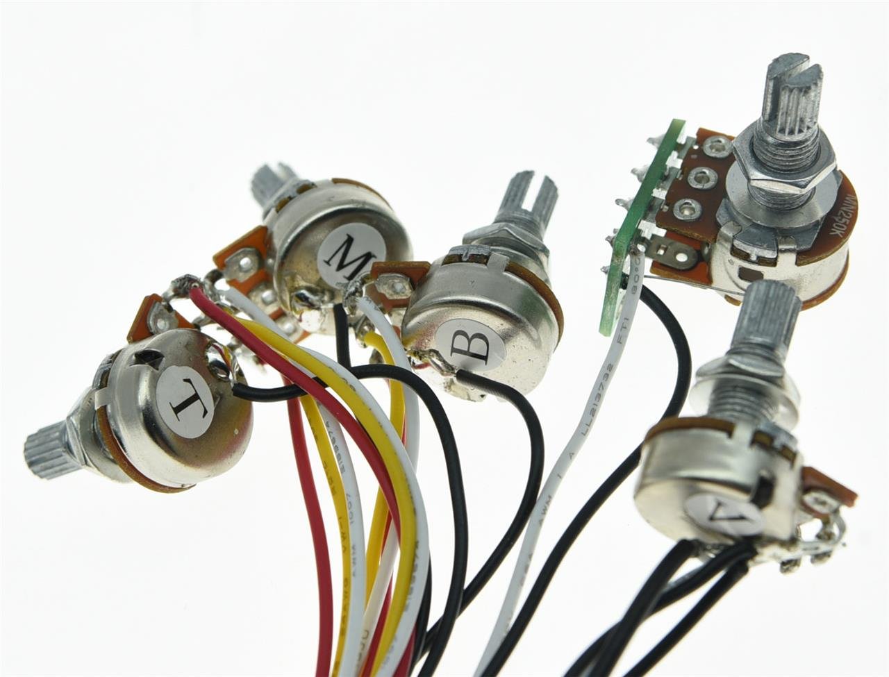 Kaish Pre Wired 3 Band Active & Passive Eq Equalizer Electric Bass Preamp Circuit