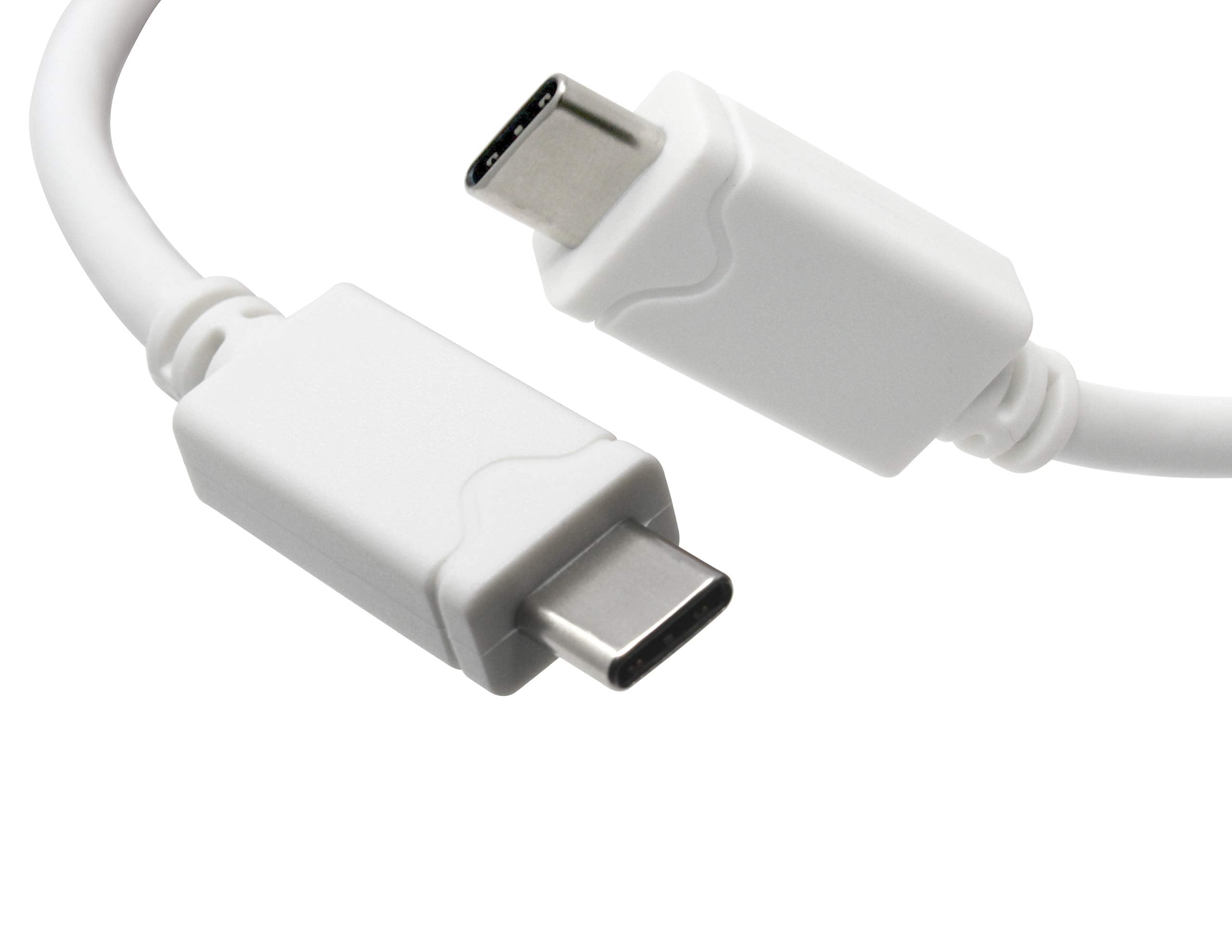 20Ft Usb C To Usb C Cable   Extra Long Usb Type C   Compatible With Samsung, Ipad Pro, Android Devices, Camera Tethering And More (White)