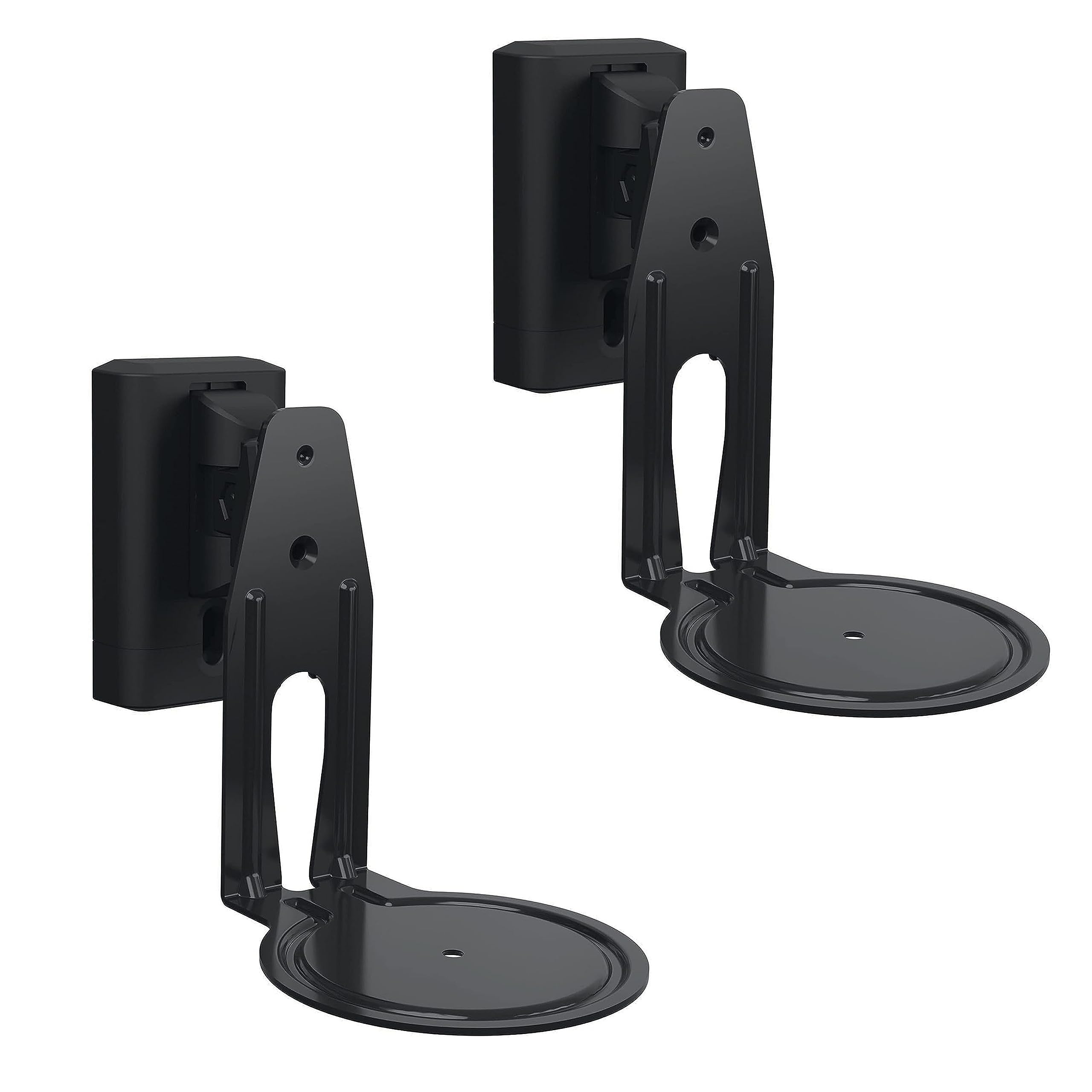 Sanus Speaker Wall Mounts For Sonos Era 100 Pair   Swivel & Tilt Speaker Mount With Easy 15 Minute Install   White Sonos Speaker