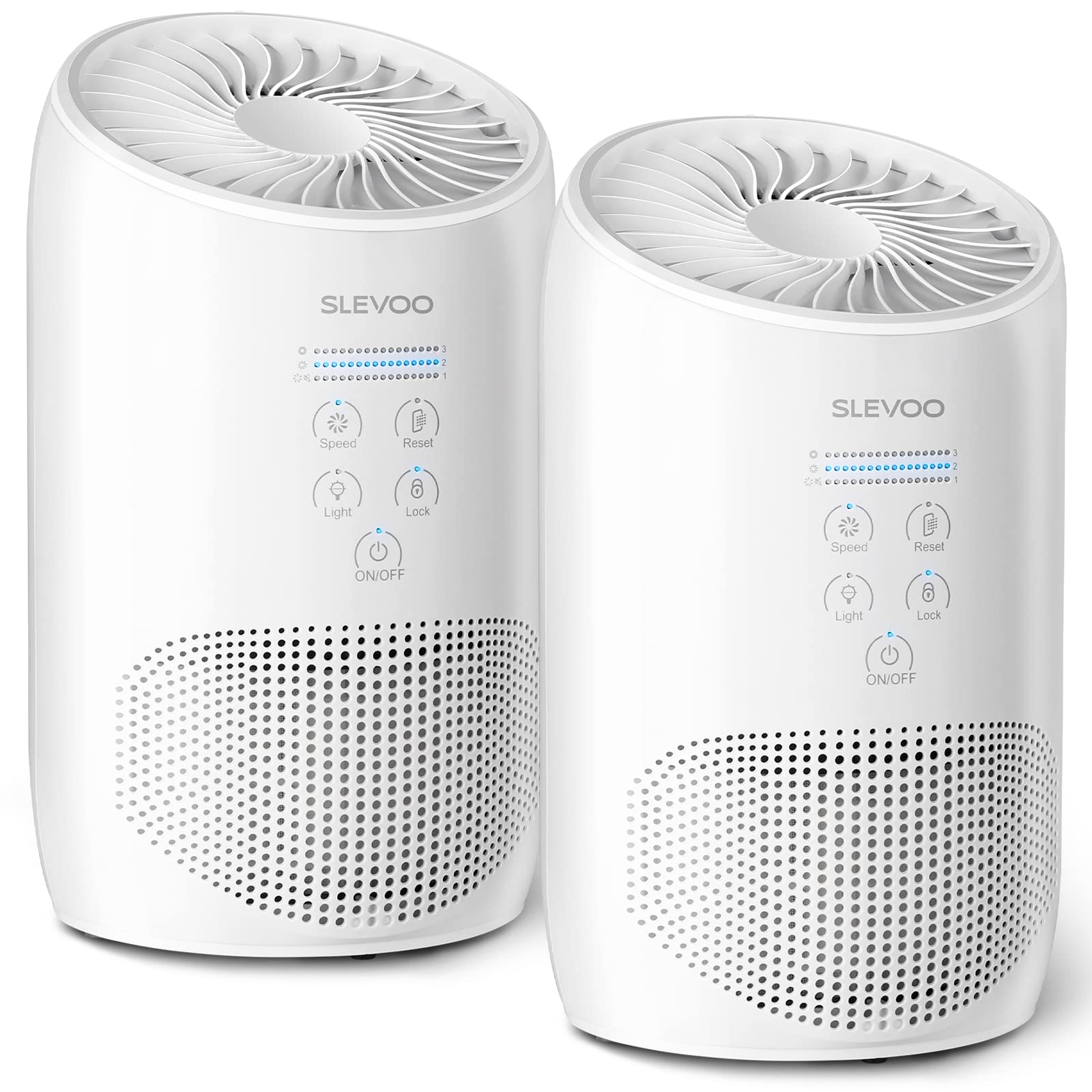 Slevoo Air Purifiers For Bedroom Pets In Home, 2023 New Upgrade H13 True Hepa Air Purifier With Fragrance Sponge, Effectively Cl