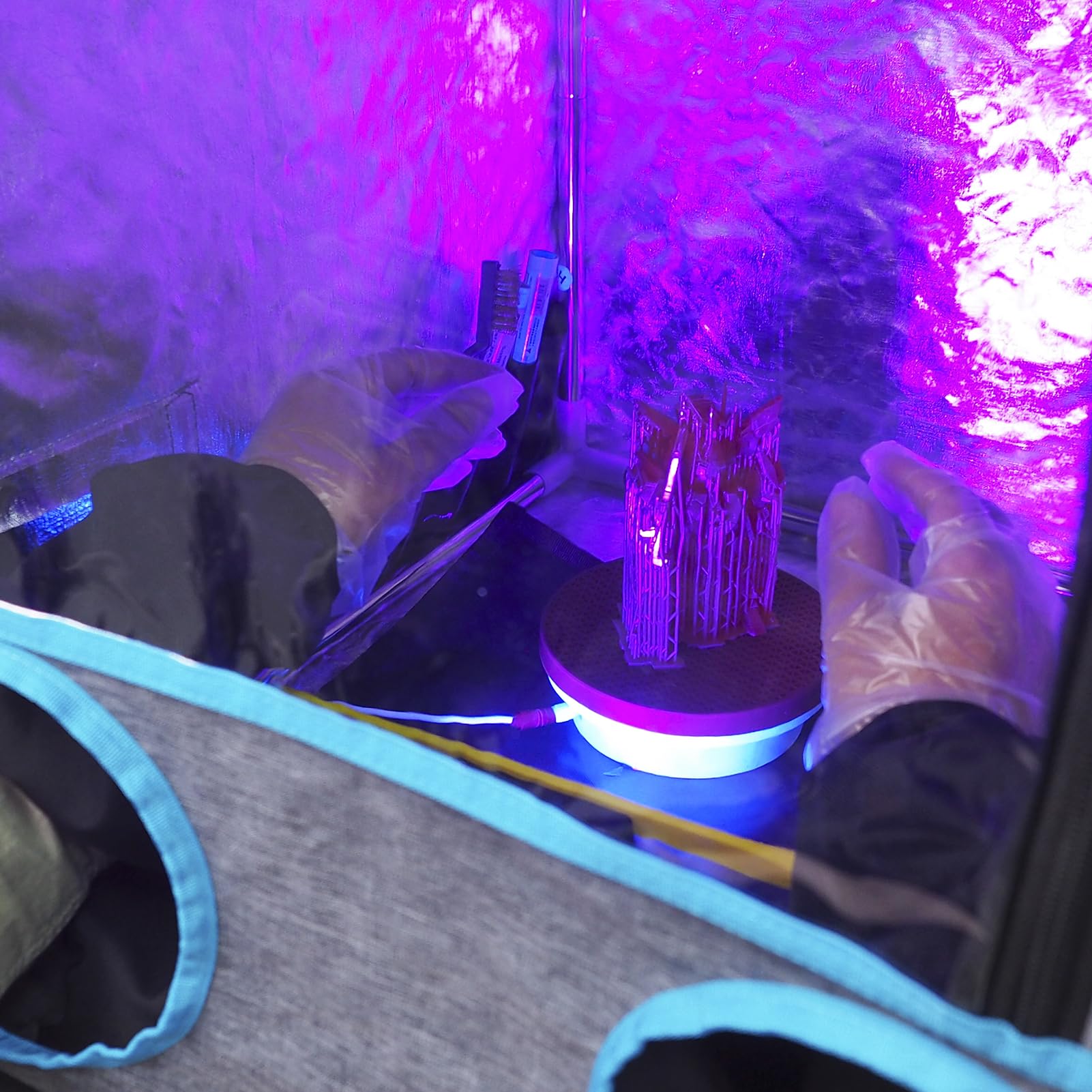 3D Printer Multifunctional Enclosure Paint Spray Booth With Exhaust Fan Filter System Ventilation With Adjustable Speed Control