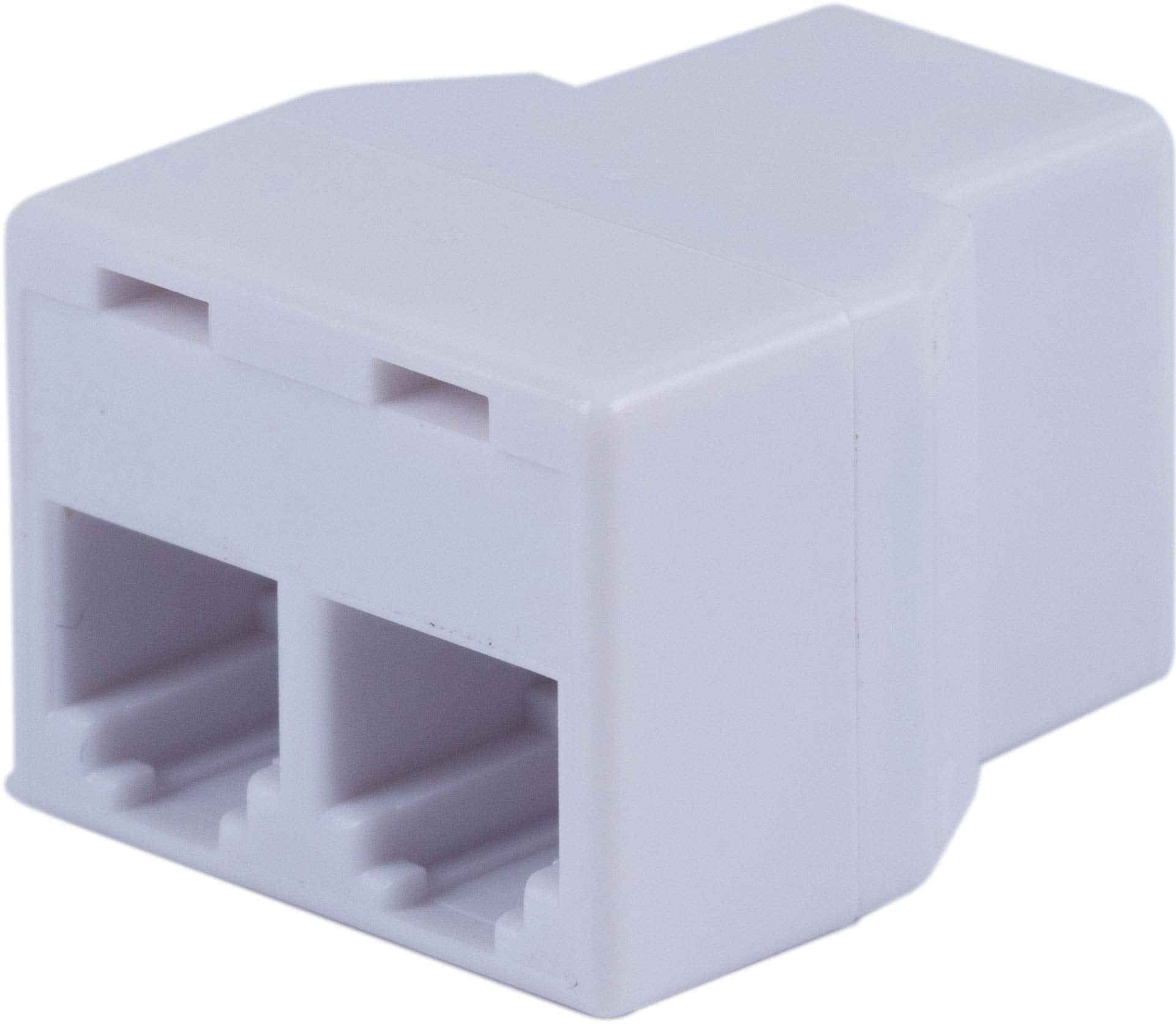 Power Gear Duplex In Line Coupler, 2 Pack, Ideal For Answering Machines, Modems, Fax Machines, Caller Id Displays, Ideal For Hom