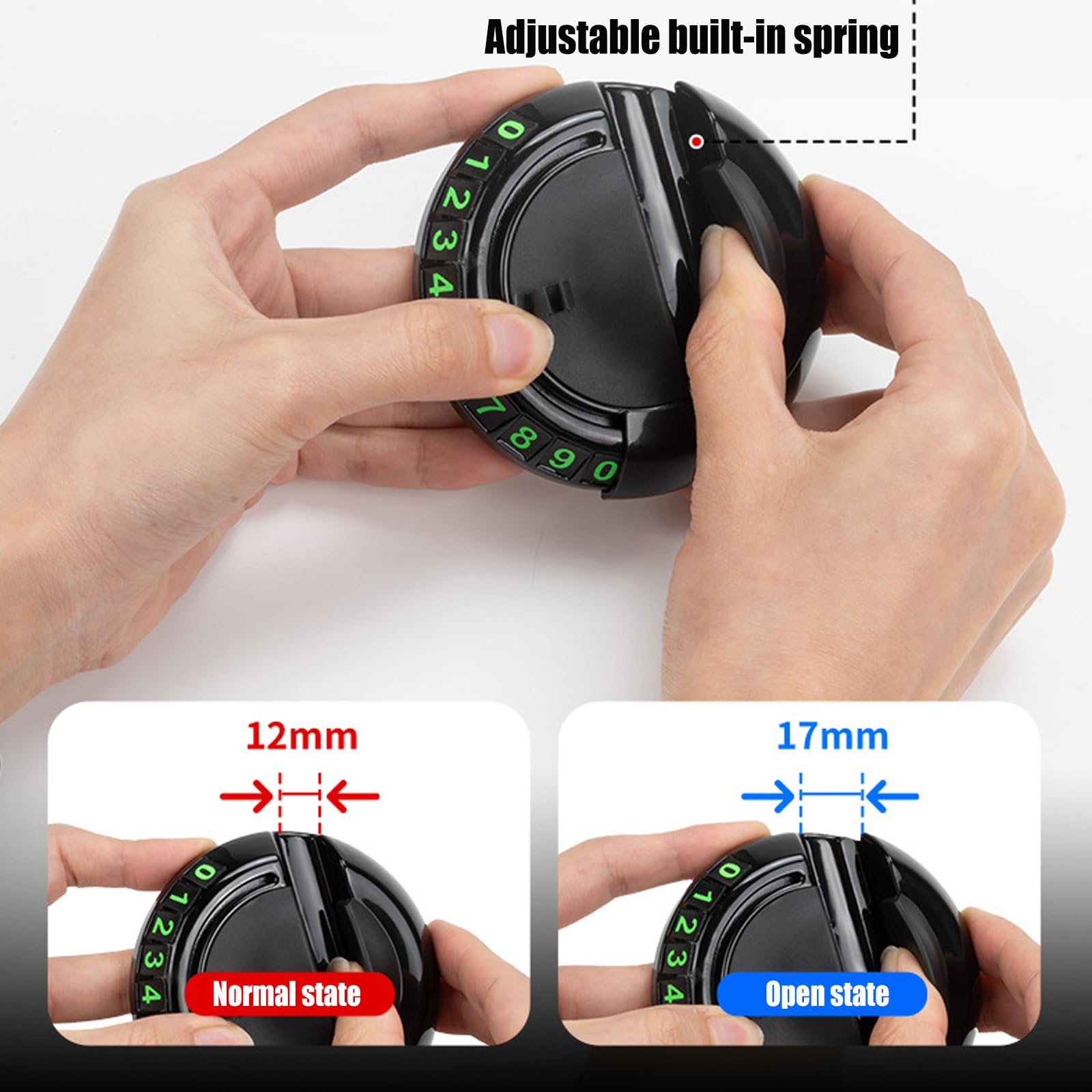 S-Snail-Oo Multifunction Car Anti-Slip Mat, Multifunction Car Dashboard Mobile Phone Holder With Temporary Parking Number Pad Fo